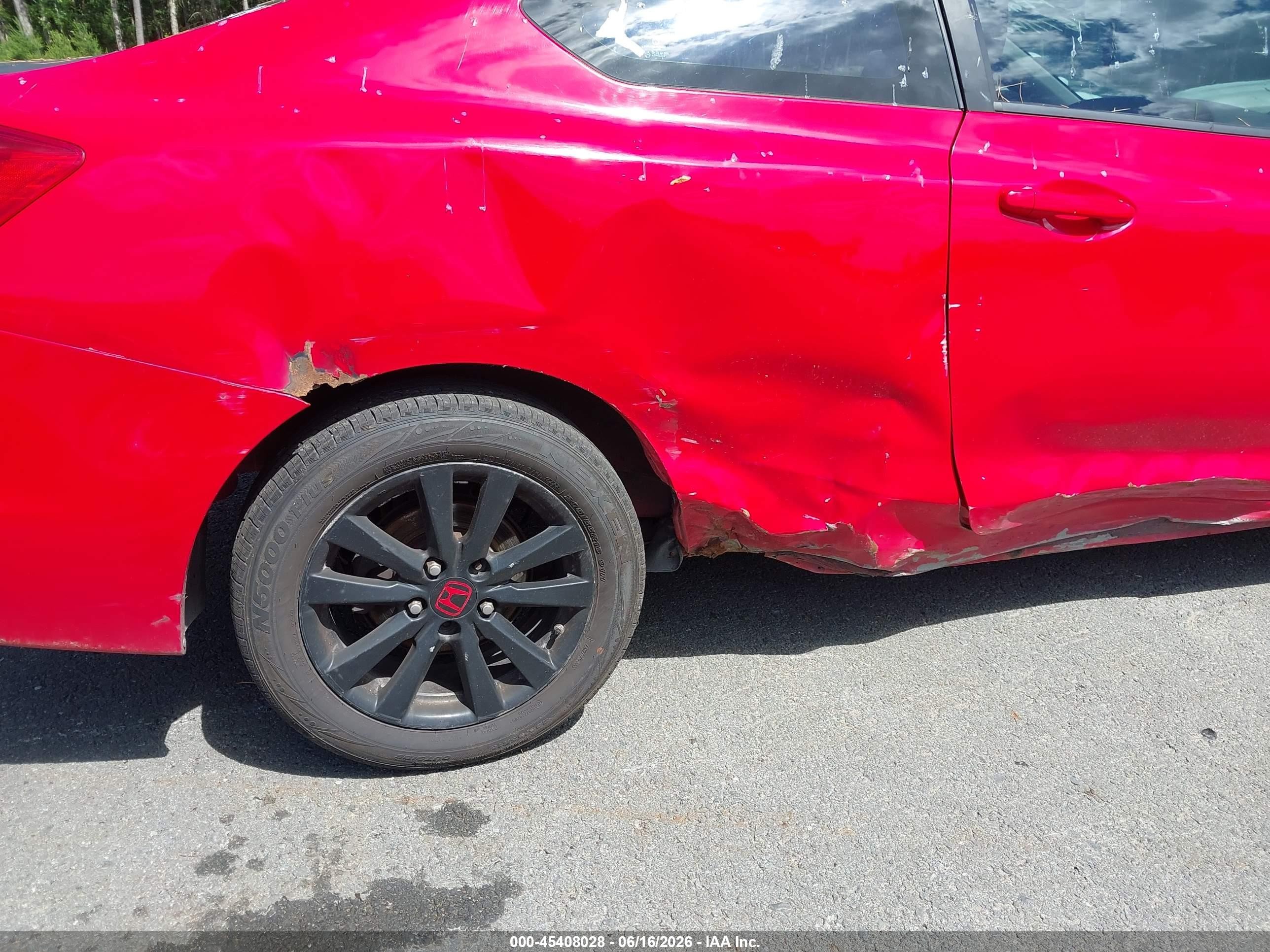 2012 Honda Civic Ex Red vin: 2HGFG3B81CH560640
