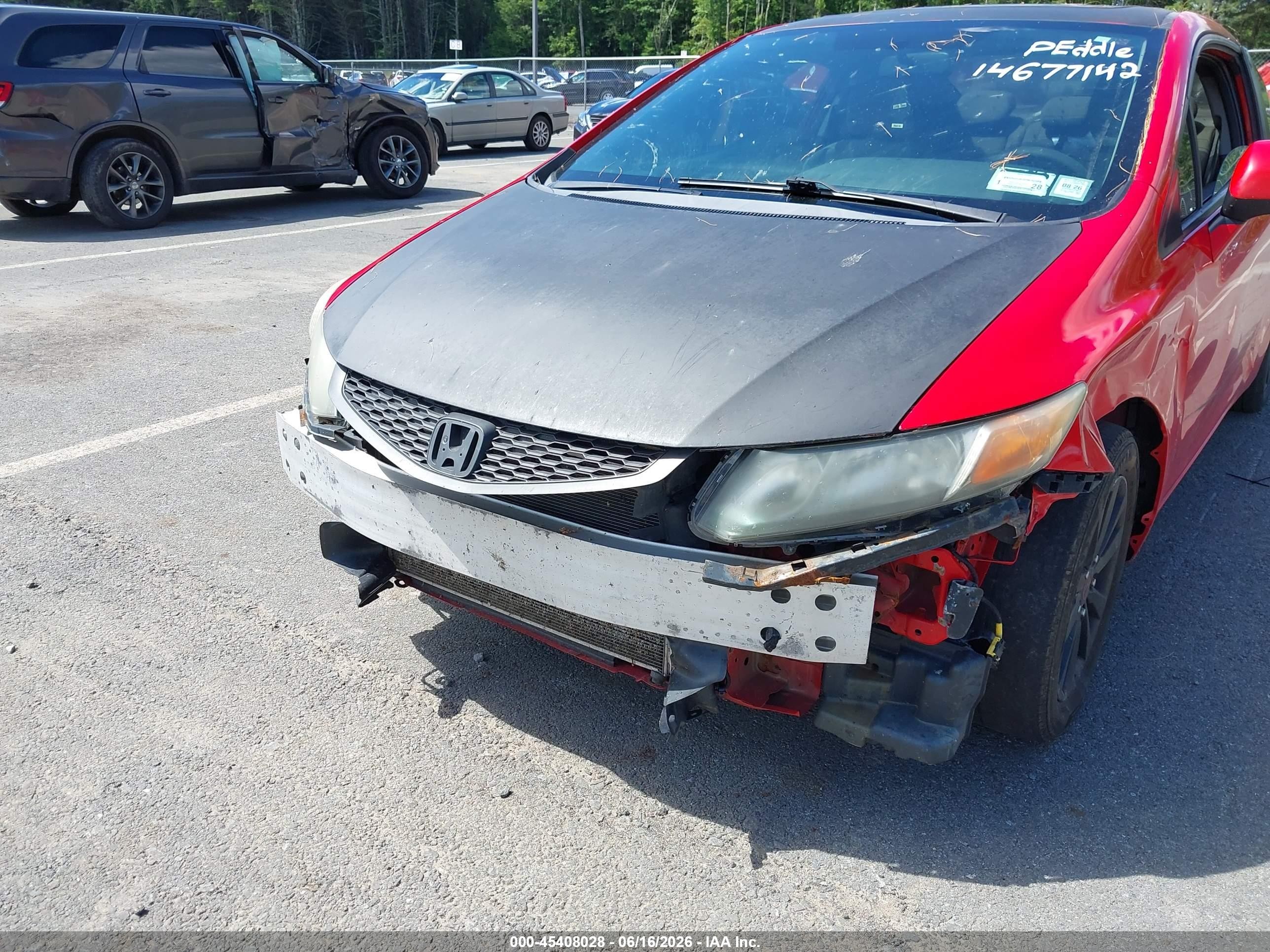 2012 Honda Civic Ex Red vin: 2HGFG3B81CH560640