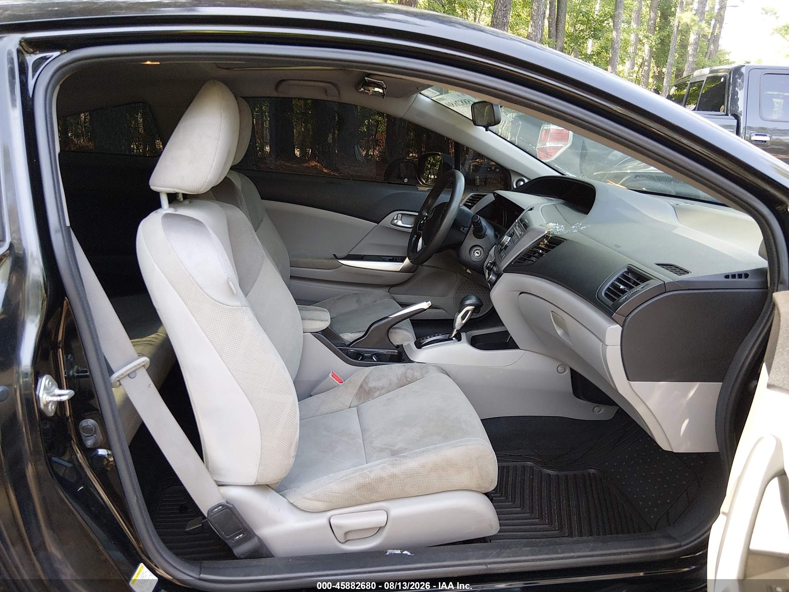 2012 Honda Civic Ex Black vin: 2HGFG3B81CH564509