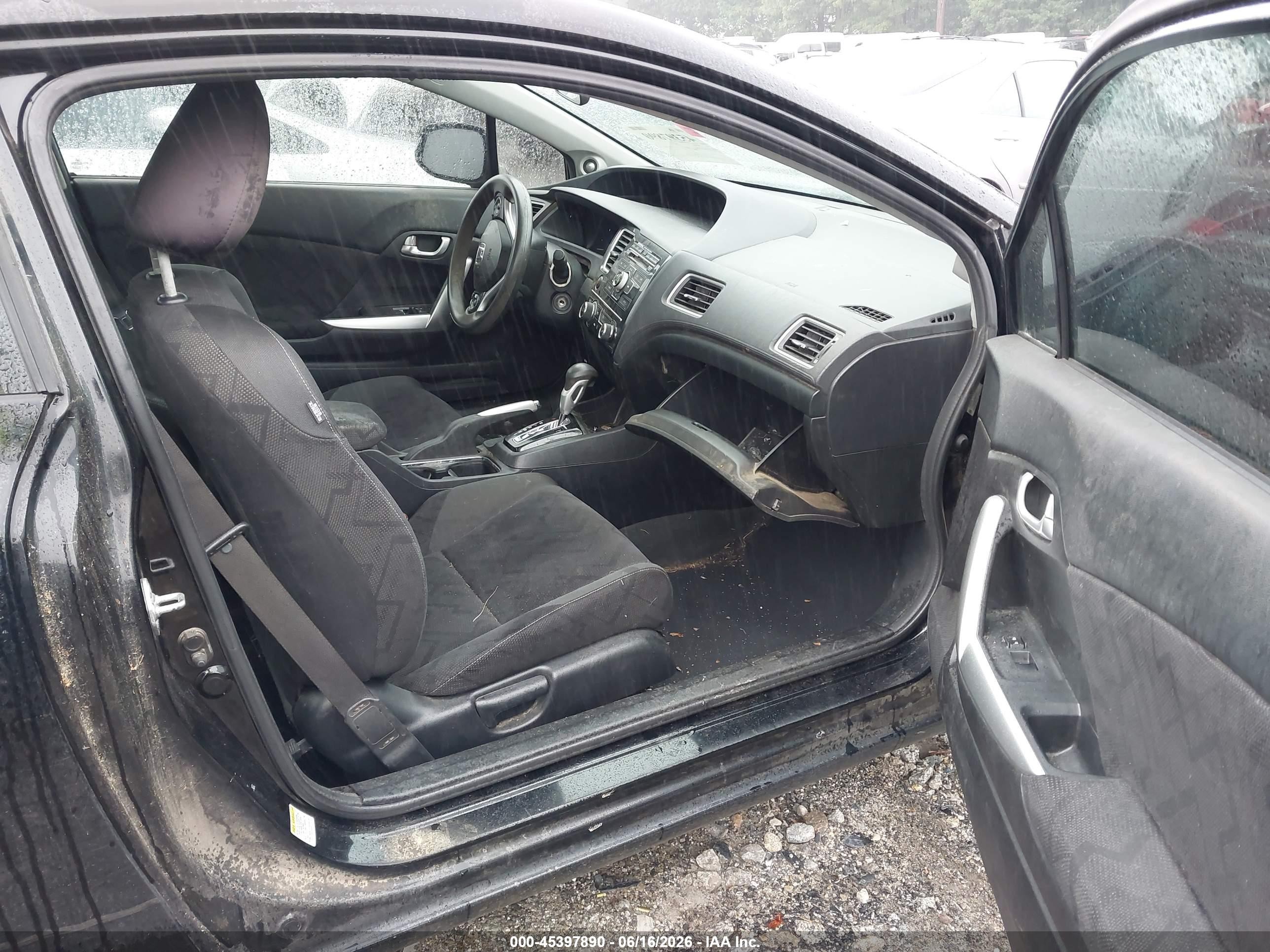 2013 Honda Civic Ex Black vin: 2HGFG3B81DH511472
