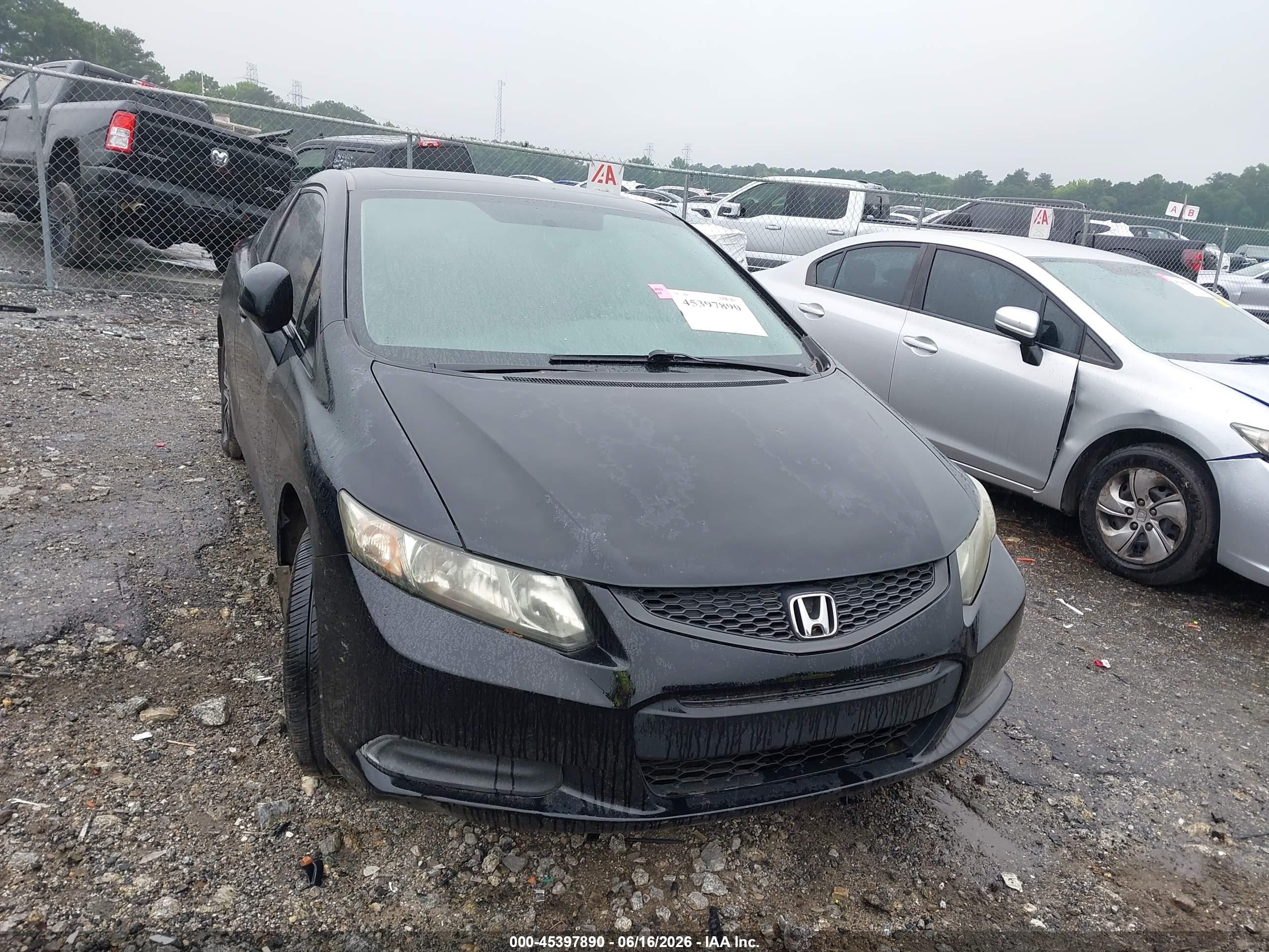 2013 Honda Civic Ex Black vin: 2HGFG3B81DH511472
