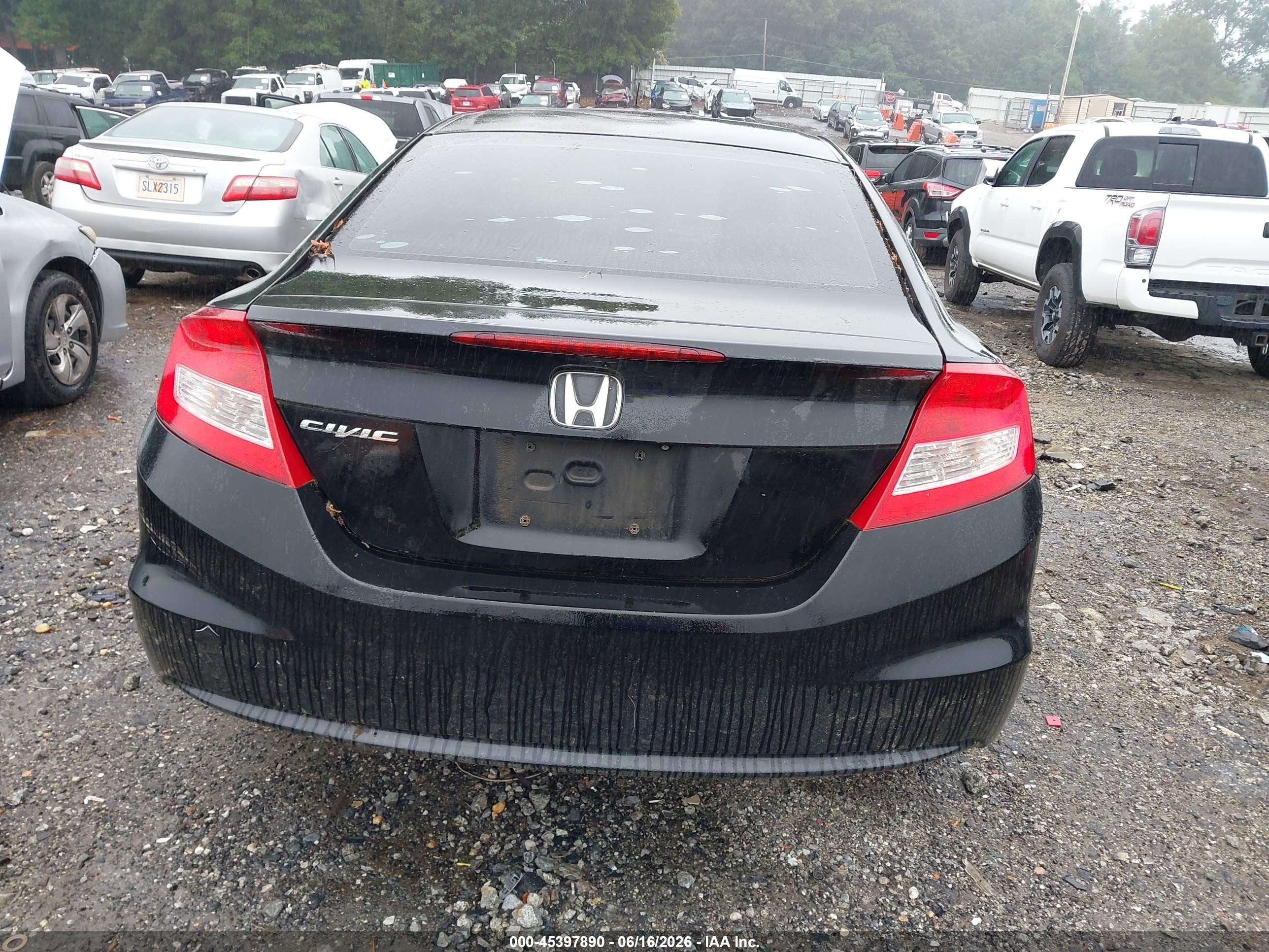 2013 Honda Civic Ex Black vin: 2HGFG3B81DH511472