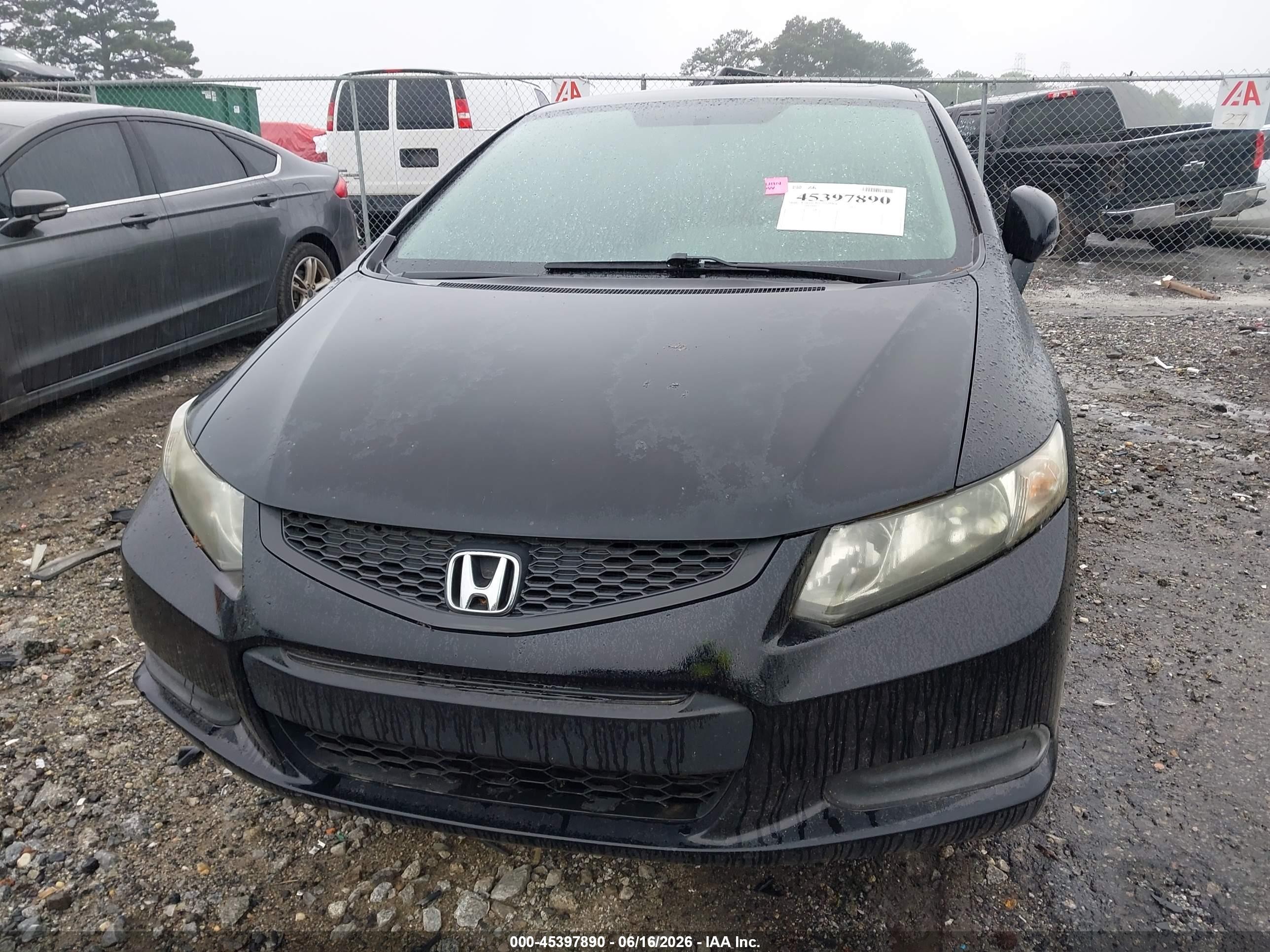 2013 Honda Civic Ex Black vin: 2HGFG3B81DH511472
