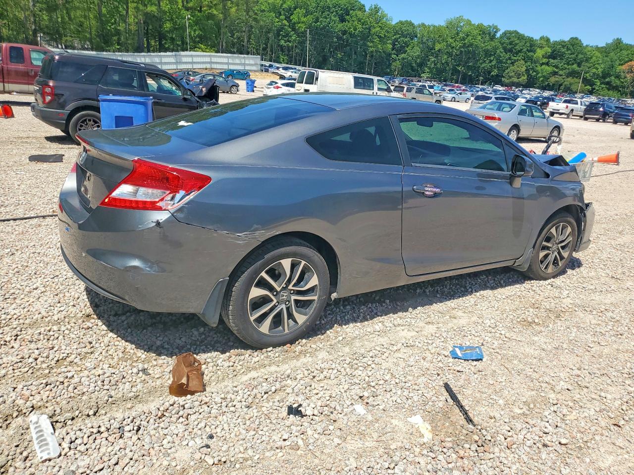 2013 Honda Civic Ex Серый vin: 2HGFG3B81DH532368