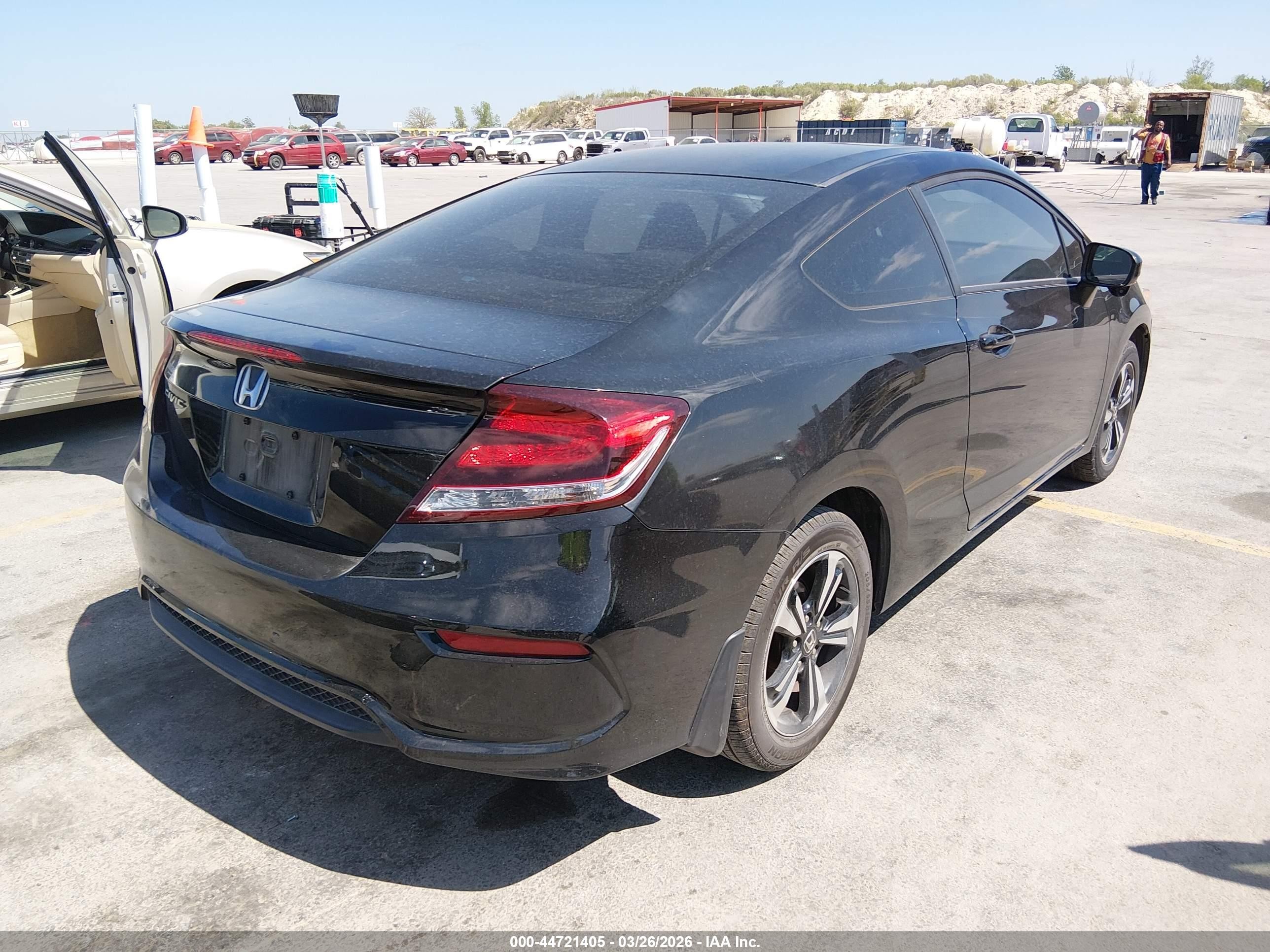 2014 Honda Civic Ex Черный vin: 2HGFG3B81EH509173