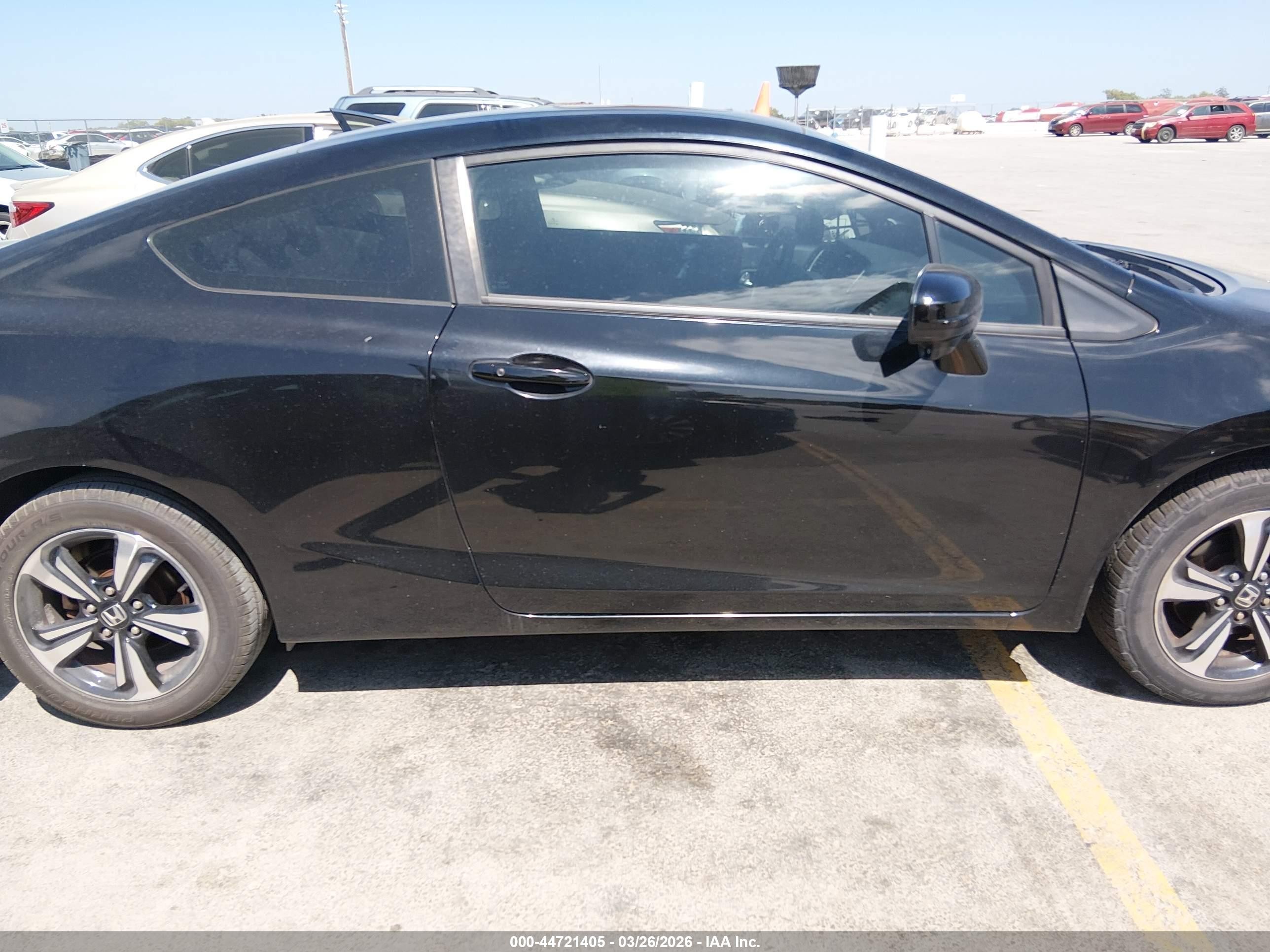 2014 Honda Civic Ex Черный vin: 2HGFG3B81EH509173
