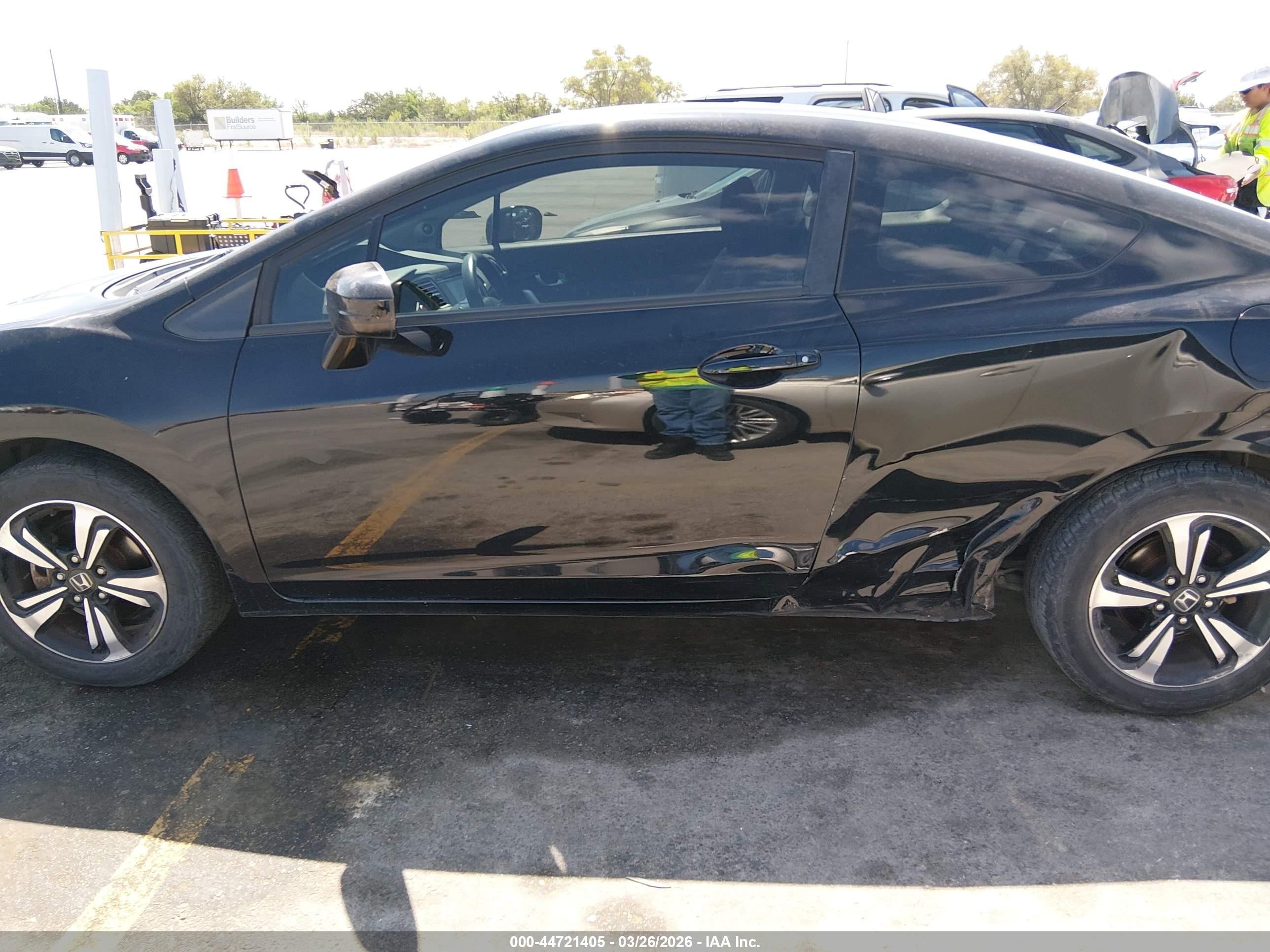 2014 Honda Civic Ex Черный vin: 2HGFG3B81EH509173
