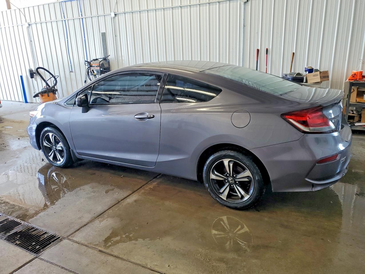 2014 Honda Civic Ex Gray vin: 2HGFG3B81EH526426