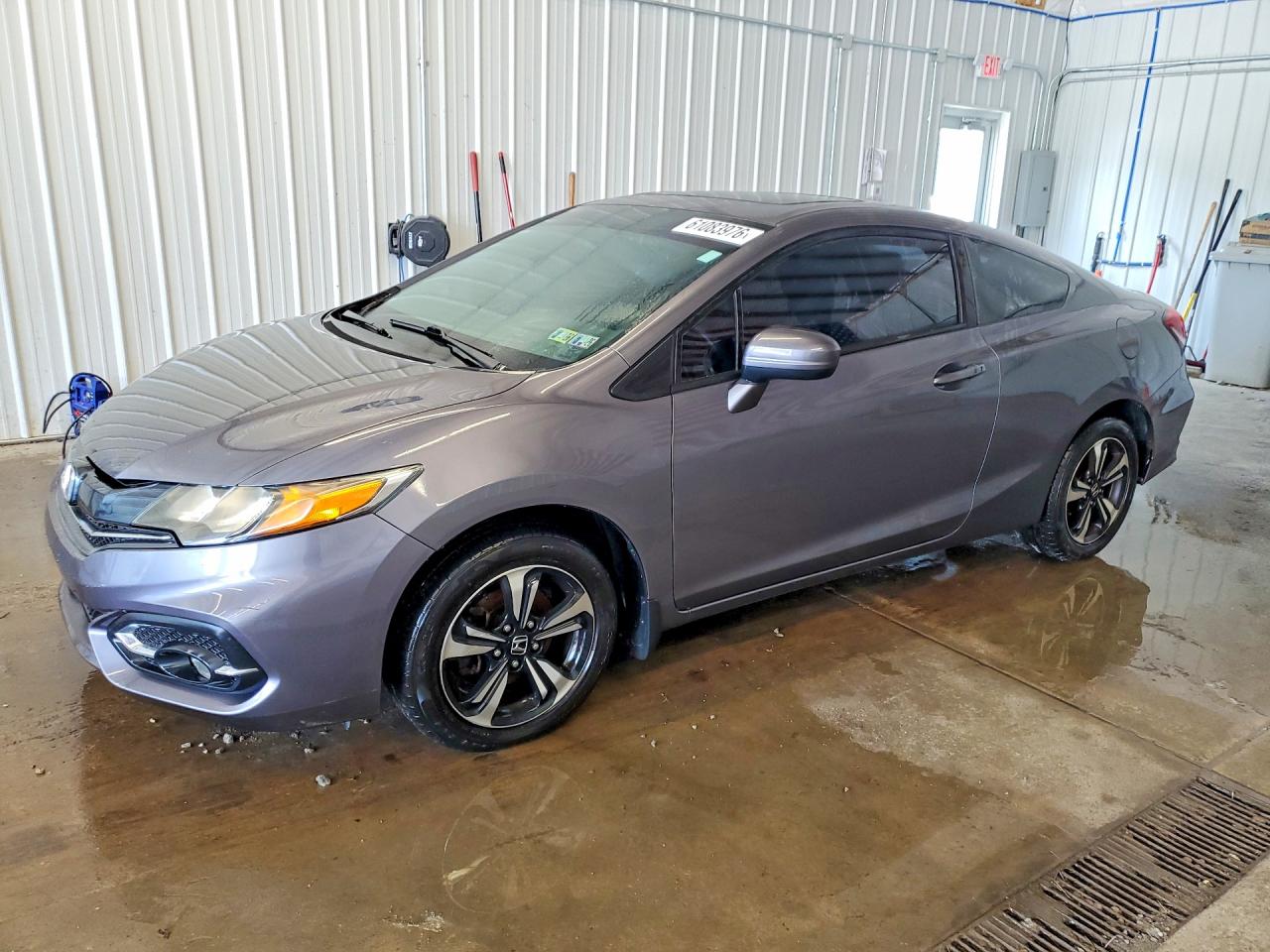 2014 Honda Civic Ex Gray vin: 2HGFG3B81EH526426