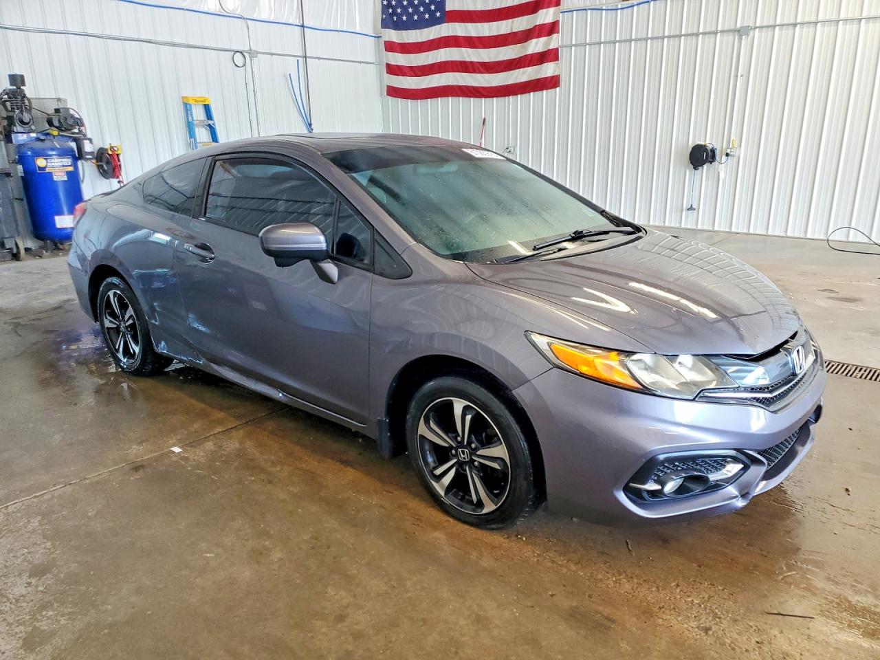 2014 Honda Civic Ex Gray vin: 2HGFG3B81EH526426