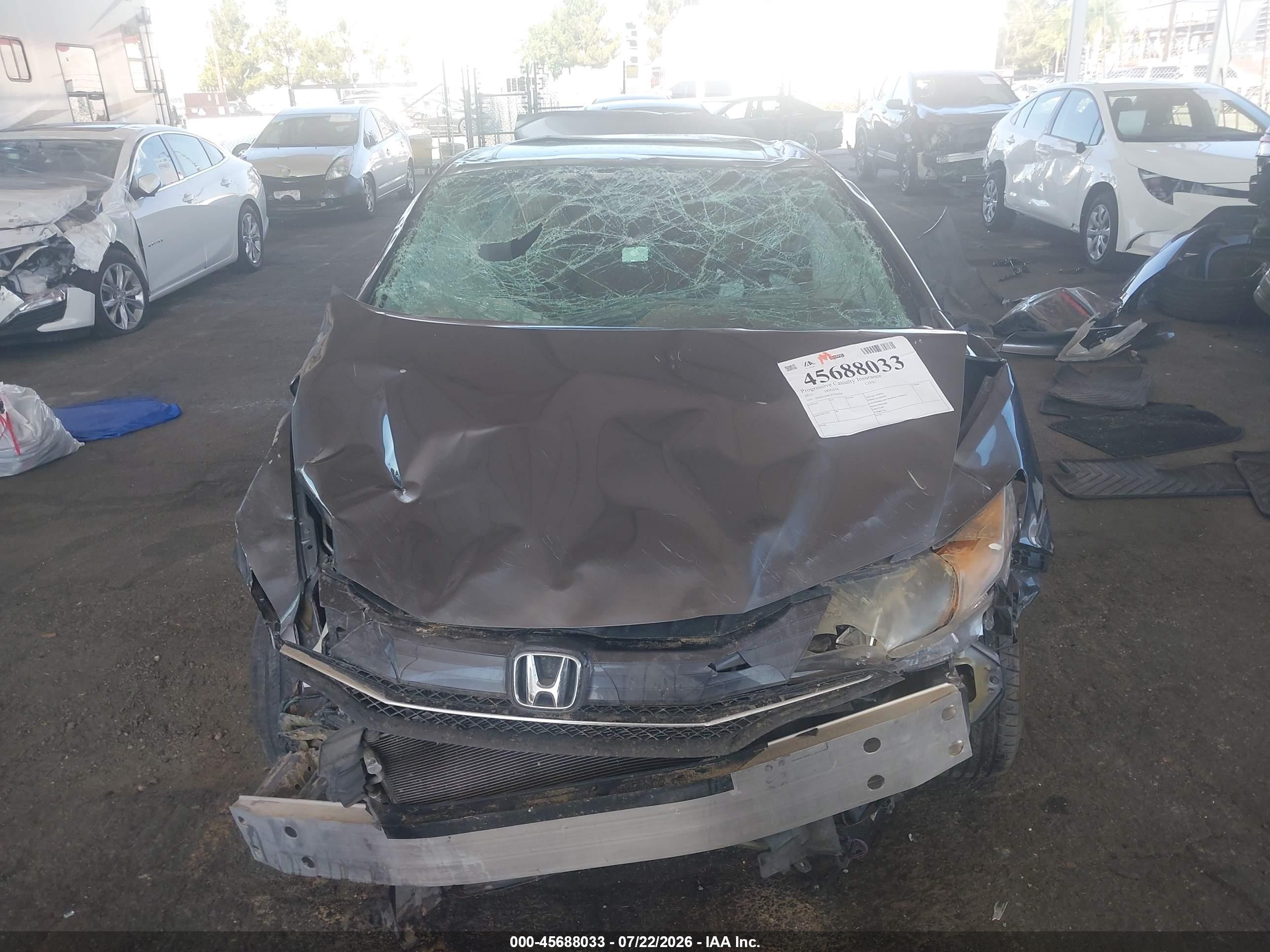 2015 Honda Civic Ex Gray vin: 2HGFG3B81FH506906