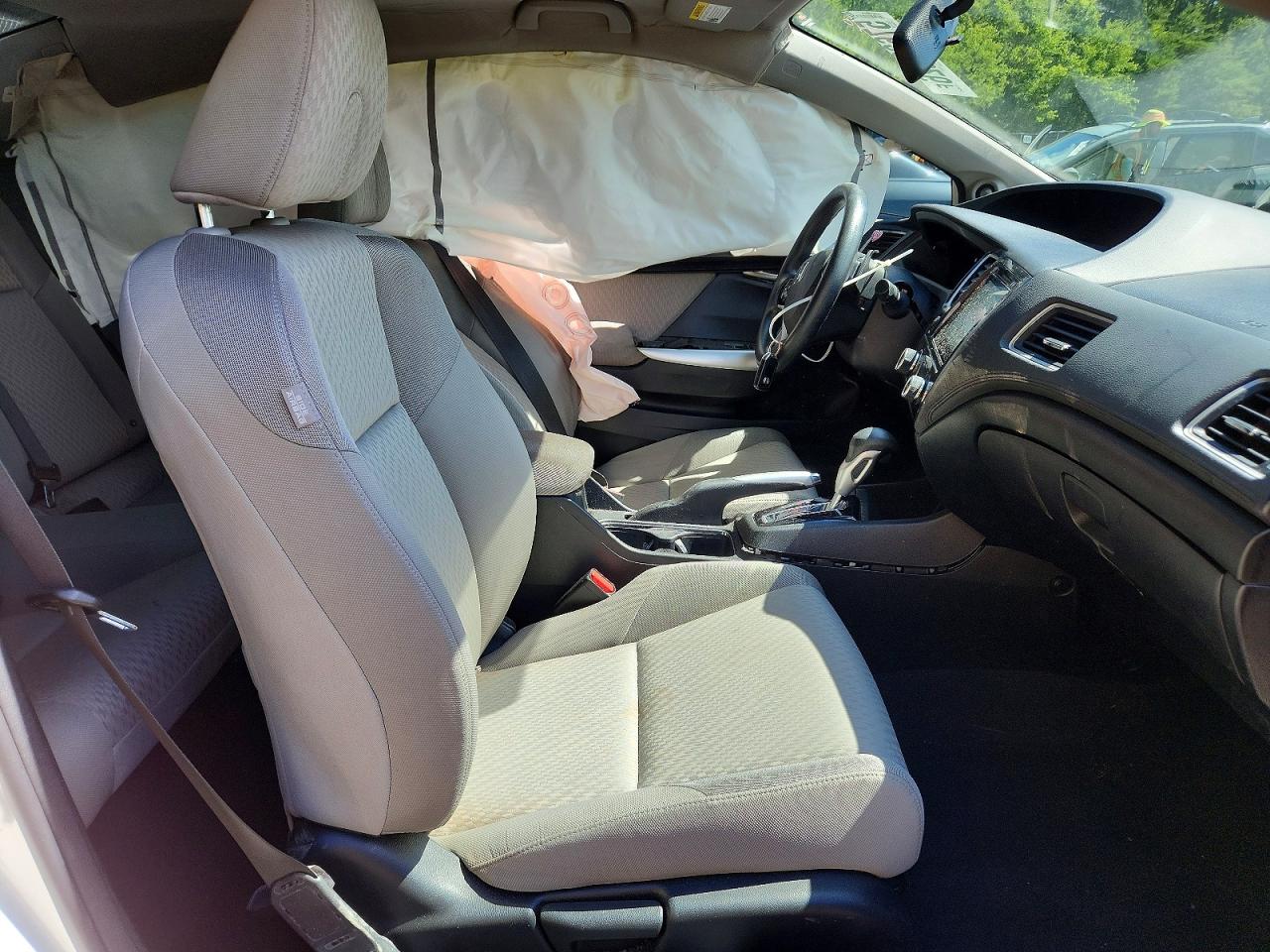 2015 Honda Civic Ex White vin: 2HGFG3B81FH510342