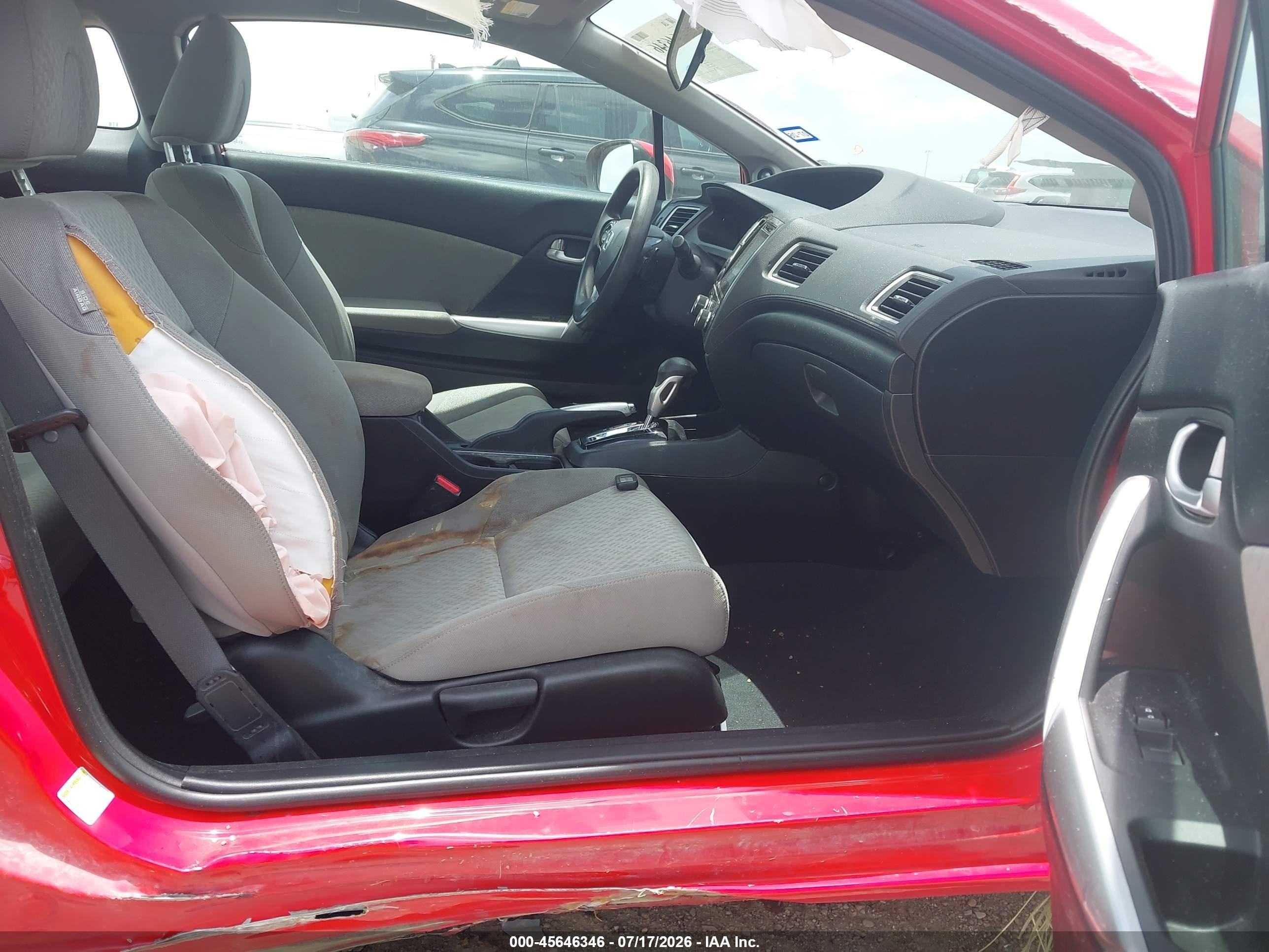 2015 Honda Civic Ex Red vin: 2HGFG3B81FH519266