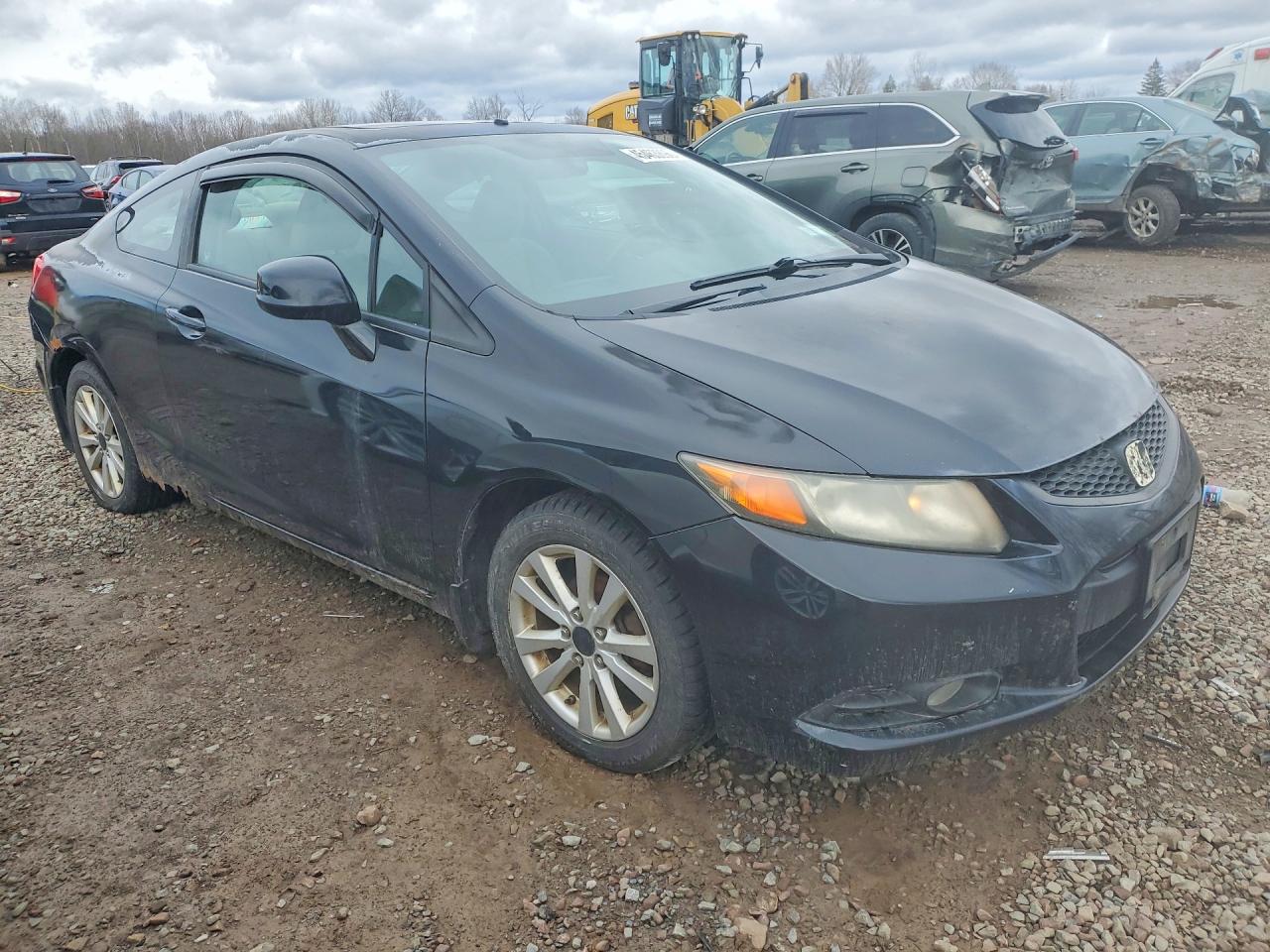 2012 Honda Civic Ex Black vin: 2HGFG3B82CH527176