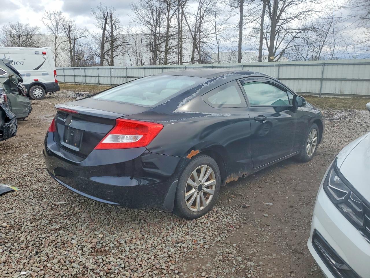 2012 Honda Civic Ex Black vin: 2HGFG3B82CH527176