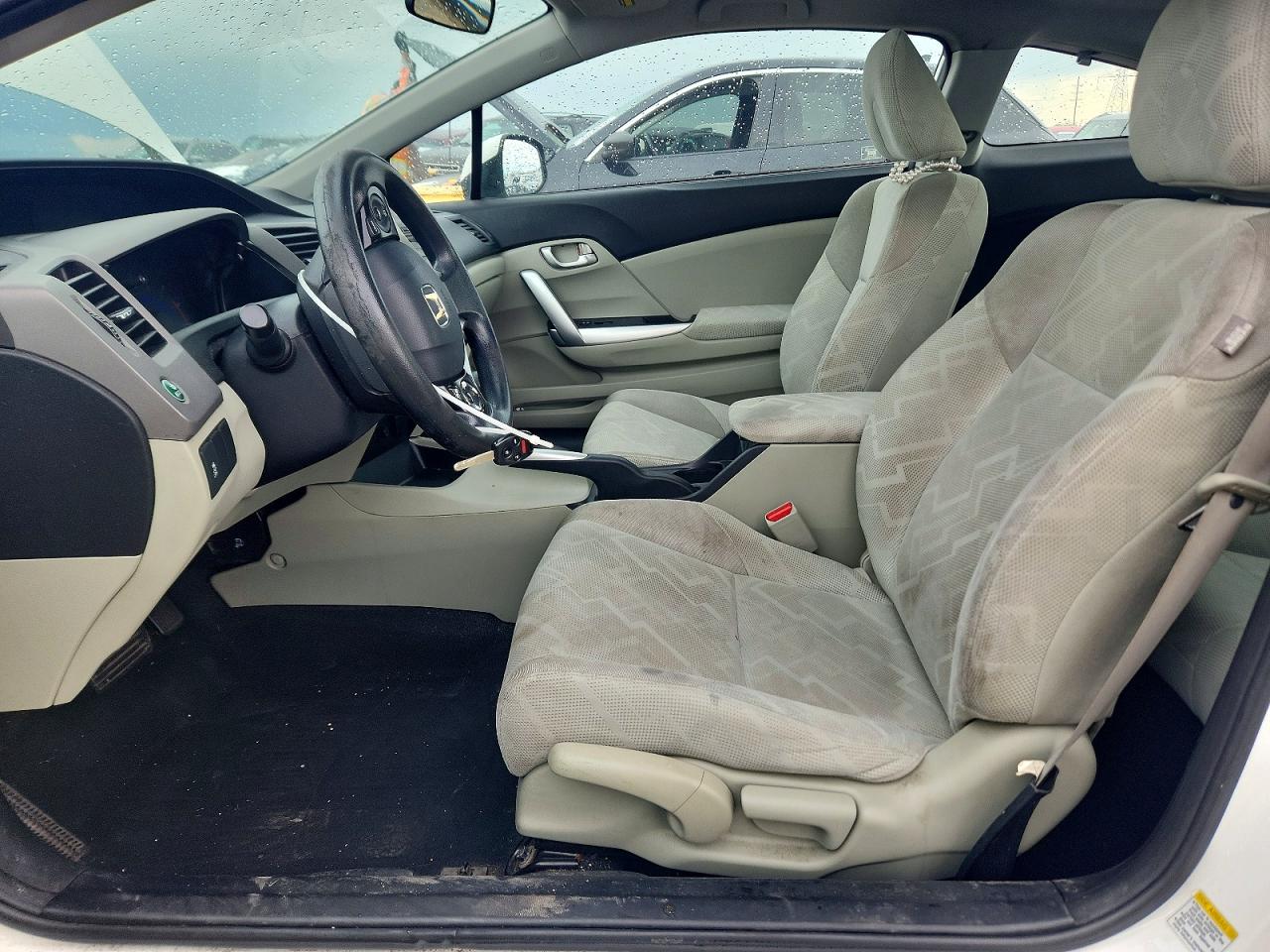 2012 Honda Civic Ex White vin: 2HGFG3B82CH528554