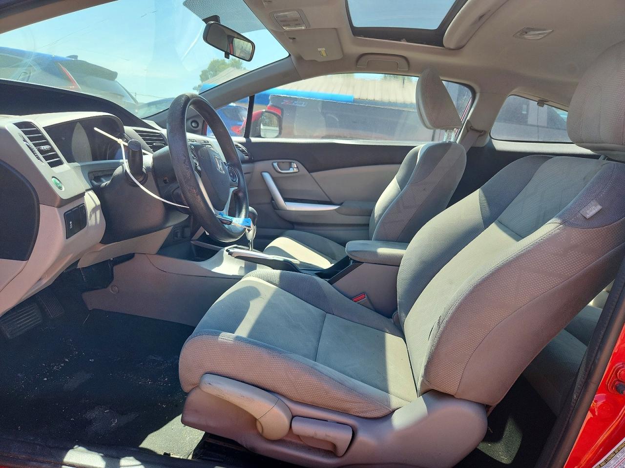 2012 Honda Civic Ex Red vin: 2HGFG3B82CH548514