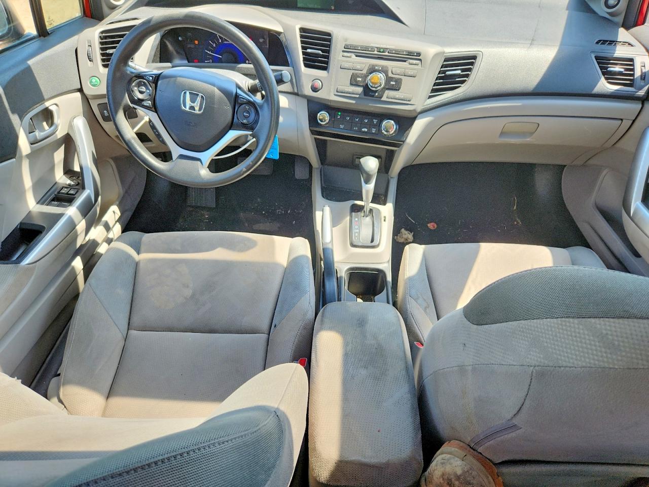 2012 Honda Civic Ex Red vin: 2HGFG3B82CH548514