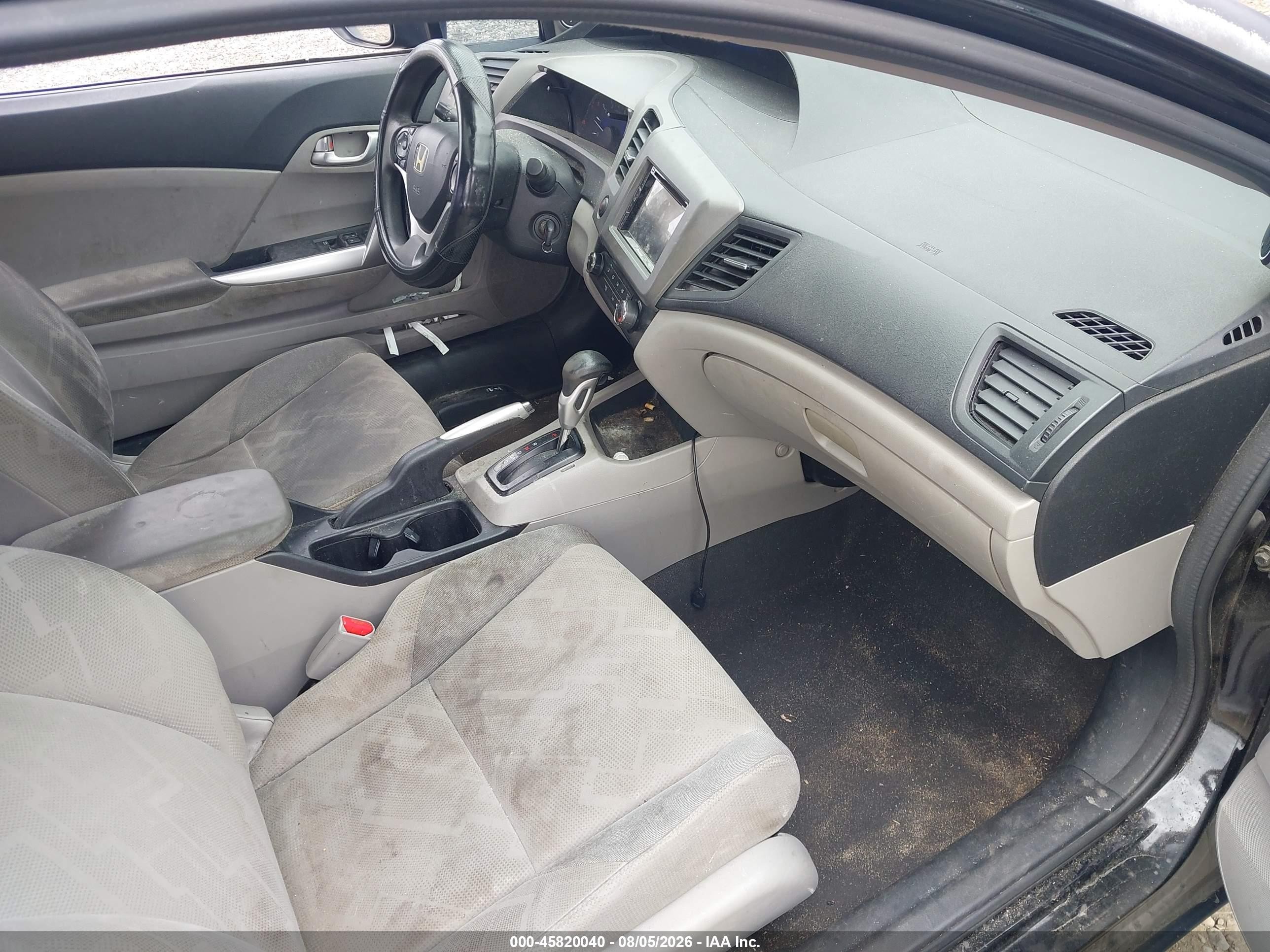 2012 Honda Civic Ex Black vin: 2HGFG3B82CH550912
