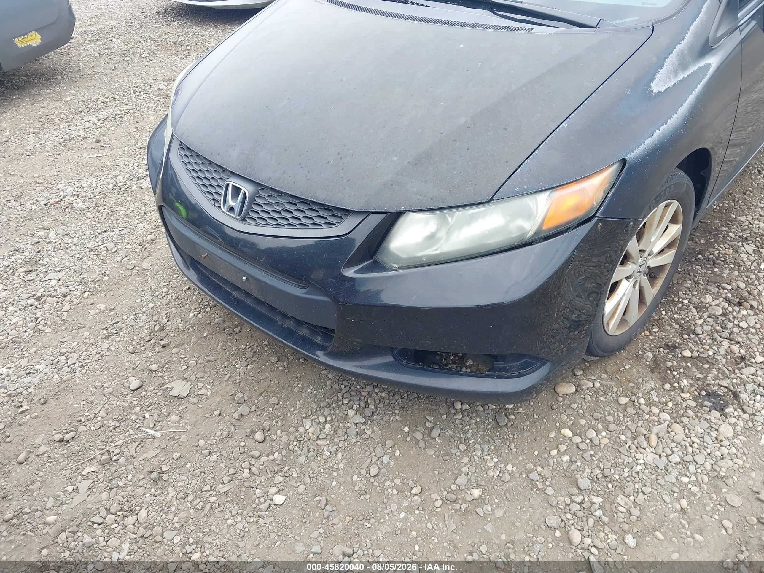 2012 Honda Civic Ex Black vin: 2HGFG3B82CH550912