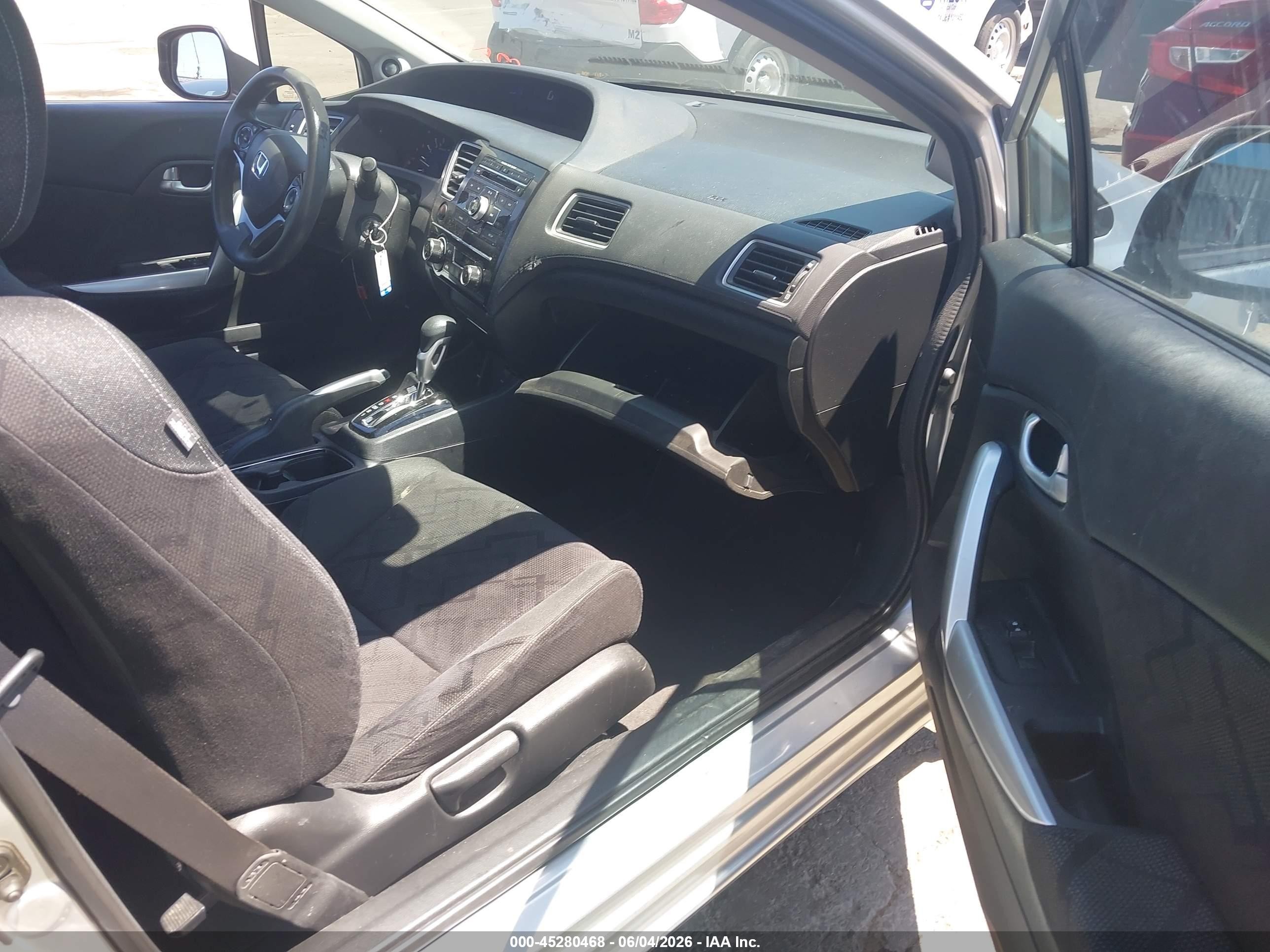 2013 Honda Civic Ex Silver vin: 2HGFG3B82DH502697
