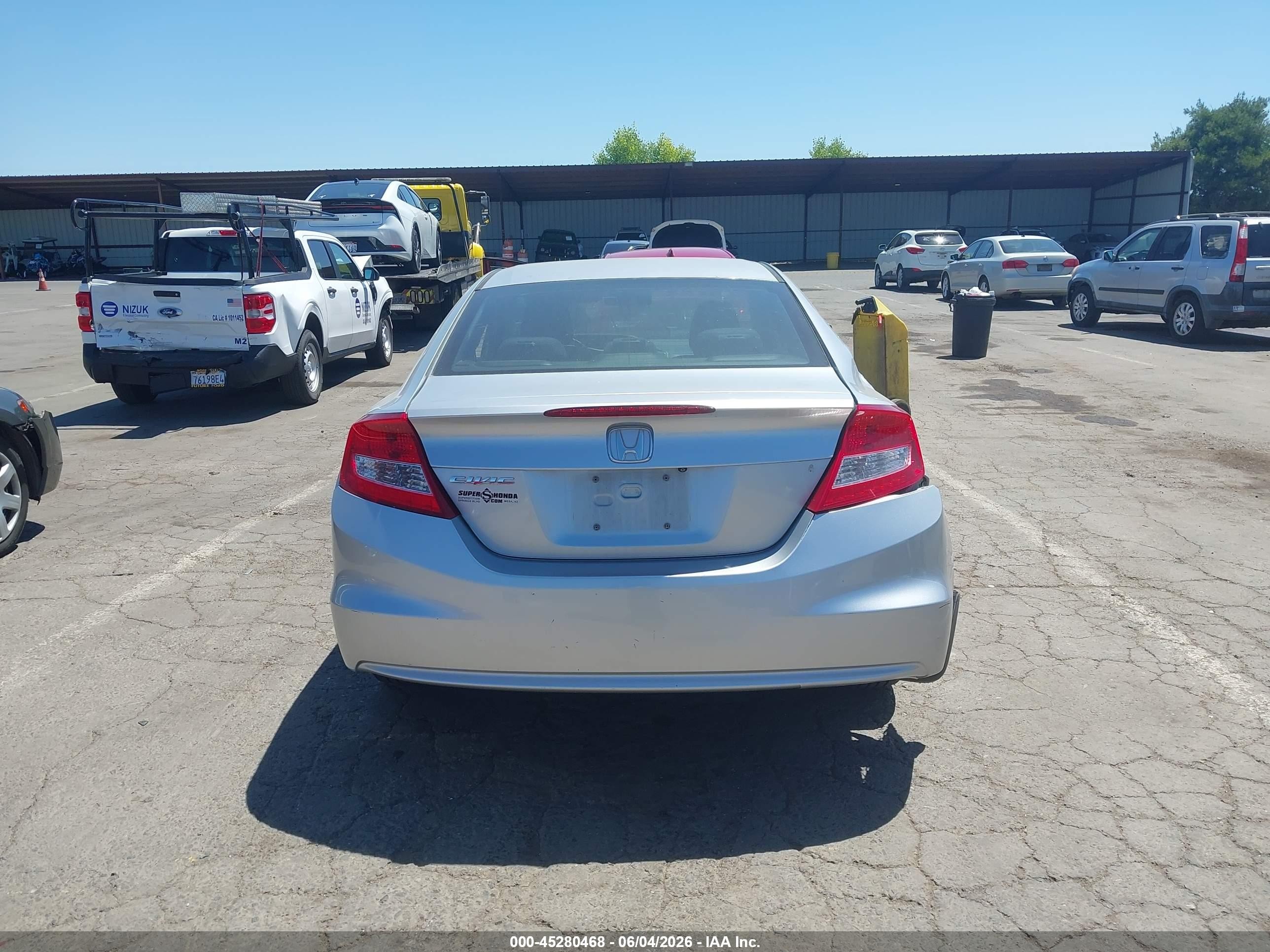 2013 Honda Civic Ex Silver vin: 2HGFG3B82DH502697