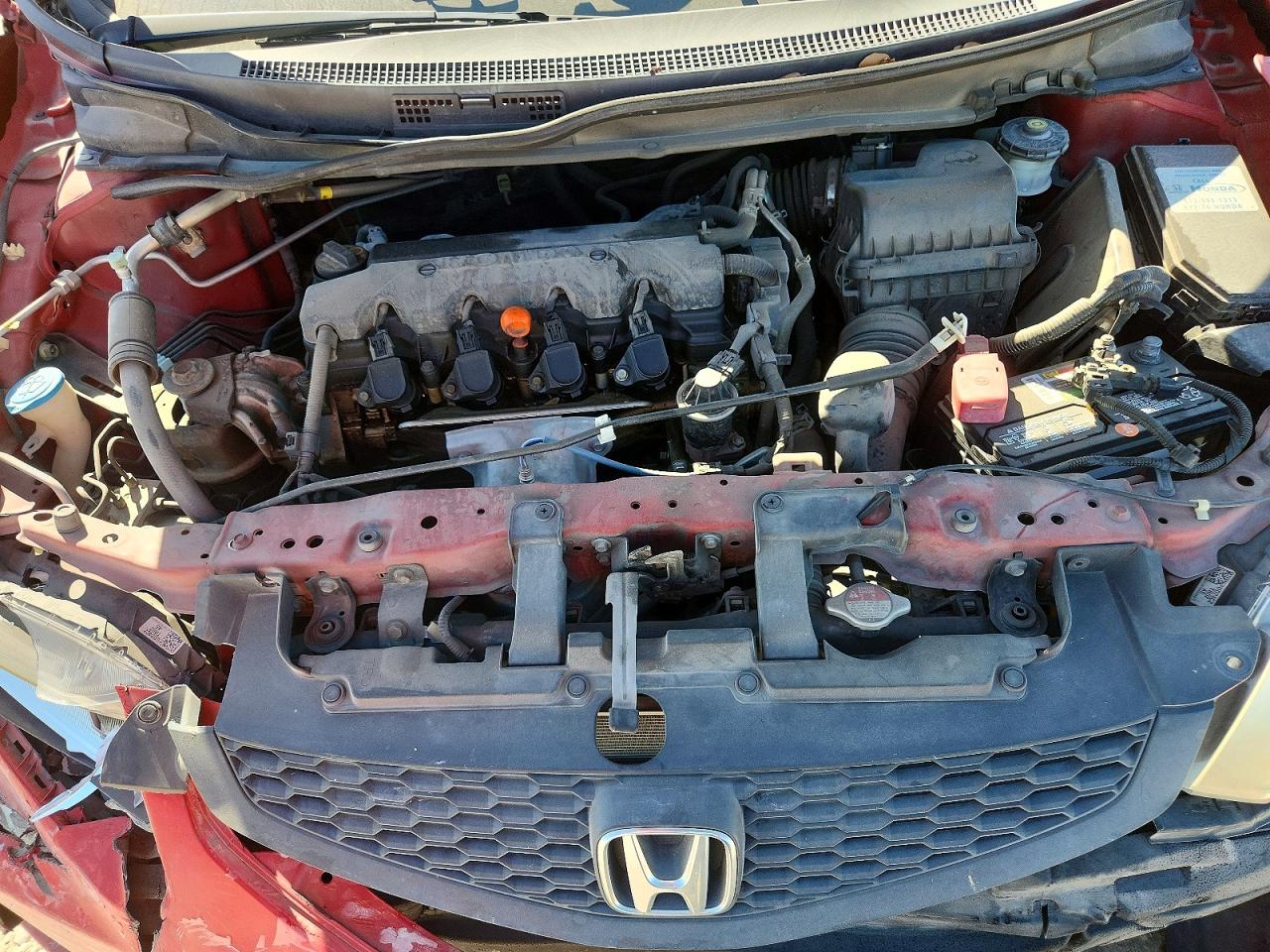 2013 Honda Civic Ex Red vin: 2HGFG3B82DH515692
