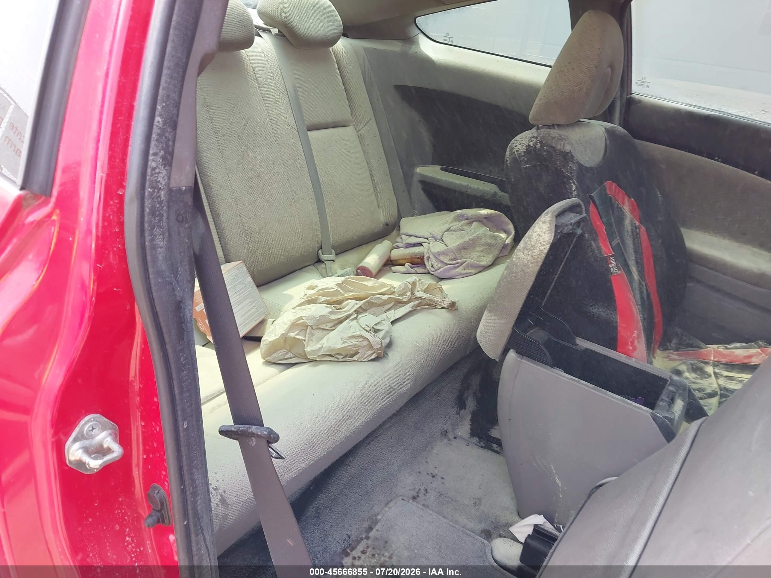 2013 Honda Civic Ex Красный vin: 2HGFG3B82DH529219