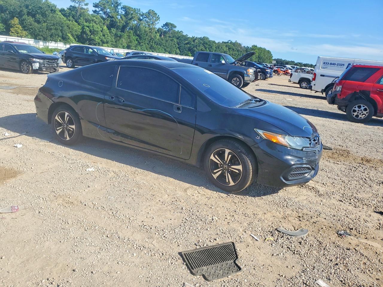 2014 Honda Civic Ex Black vin: 2HGFG3B82EH506654