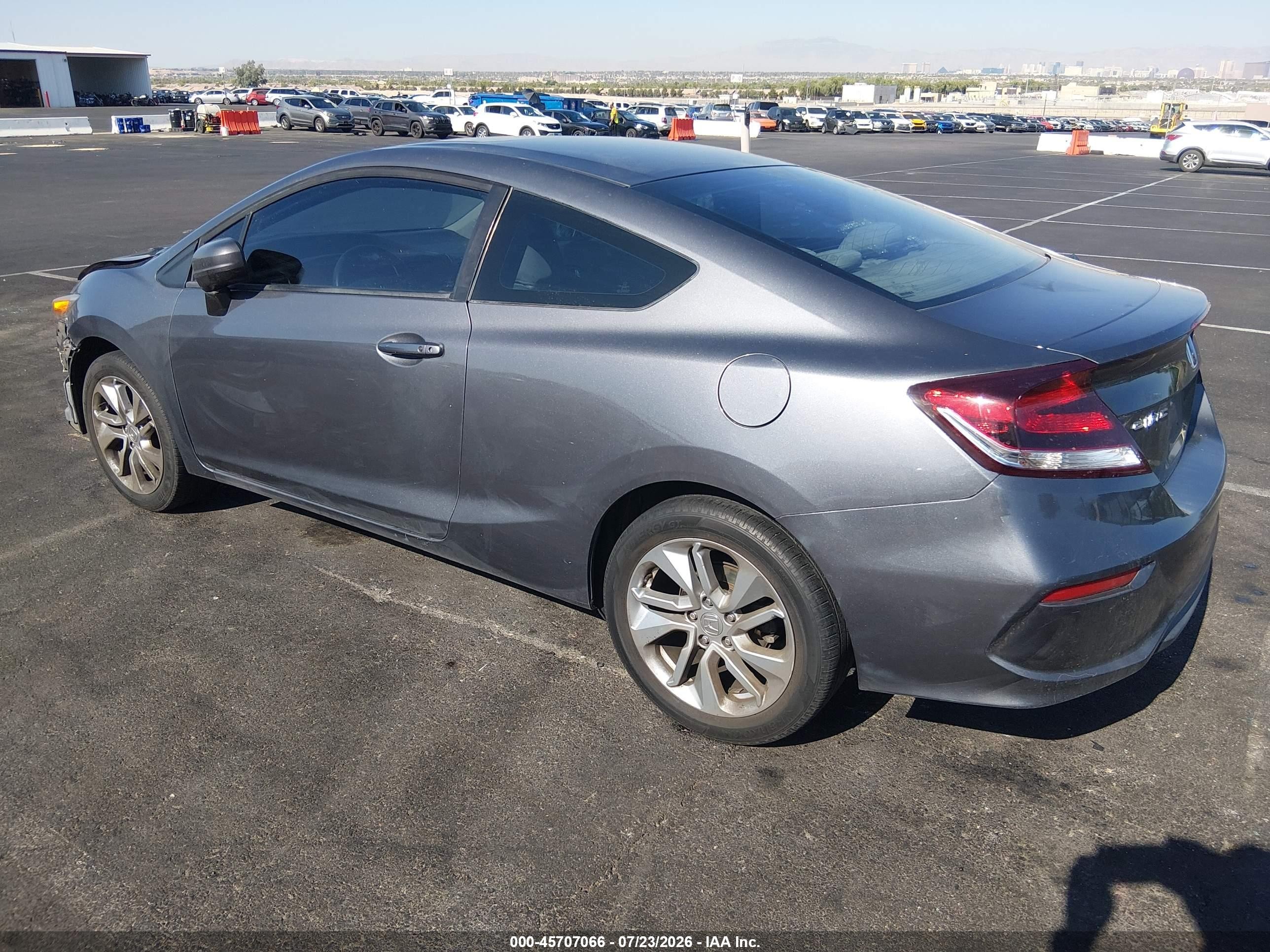 2014 Honda Civic Ex Gray vin: 2HGFG3B82EH510008