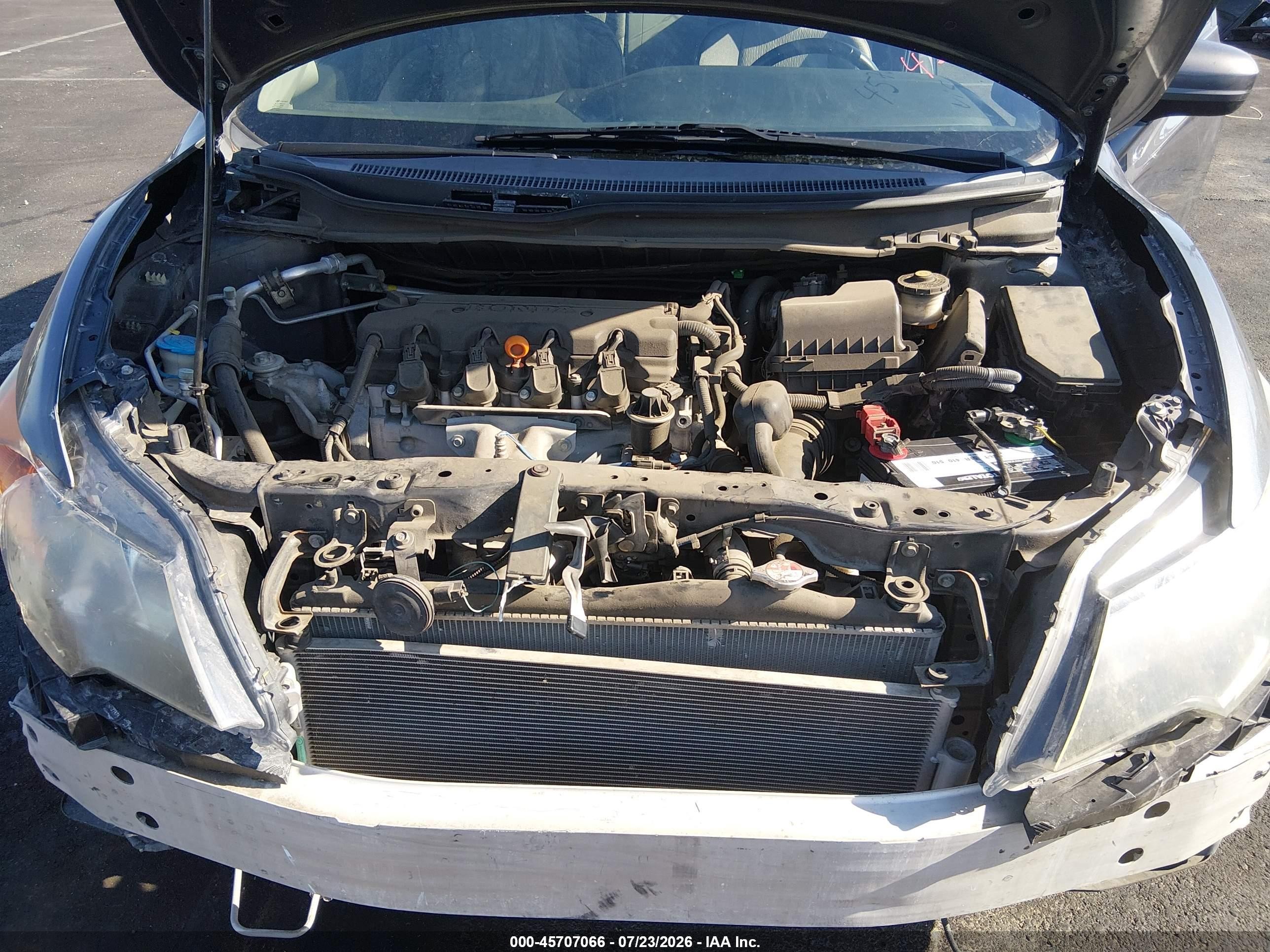 2014 Honda Civic Ex Gray vin: 2HGFG3B82EH510008
