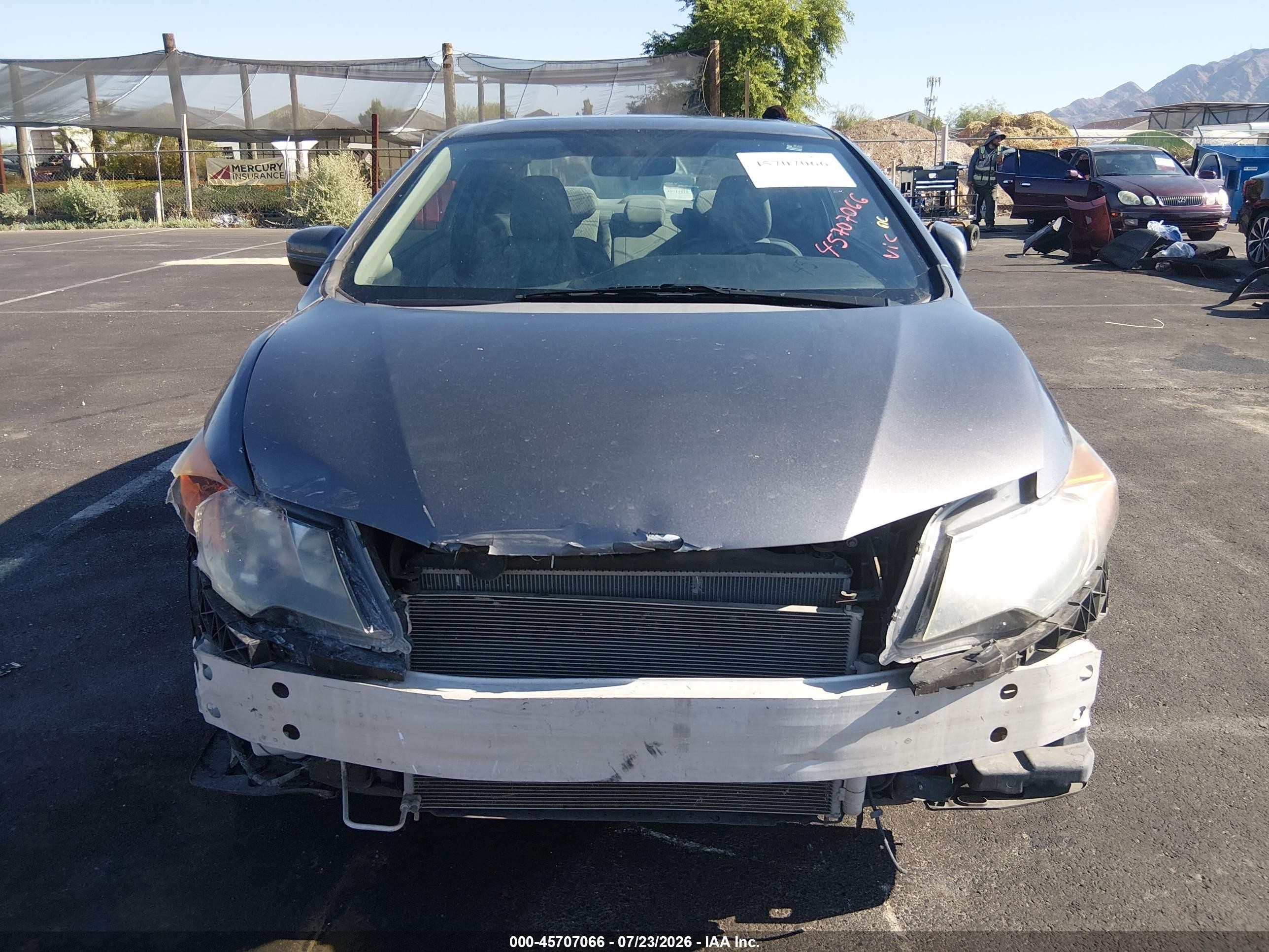 2014 Honda Civic Ex Gray vin: 2HGFG3B82EH510008