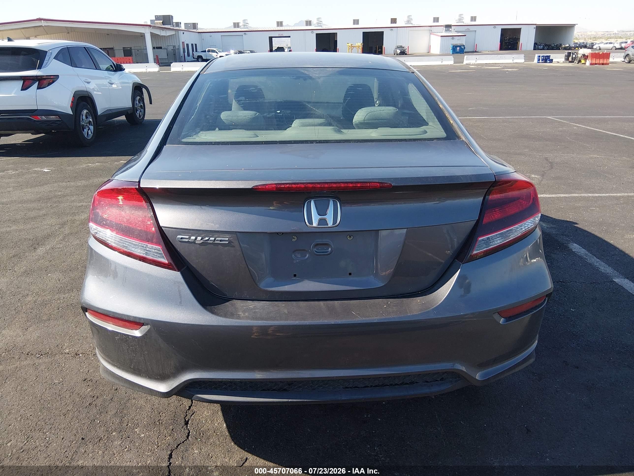 2014 Honda Civic Ex Gray vin: 2HGFG3B82EH510008