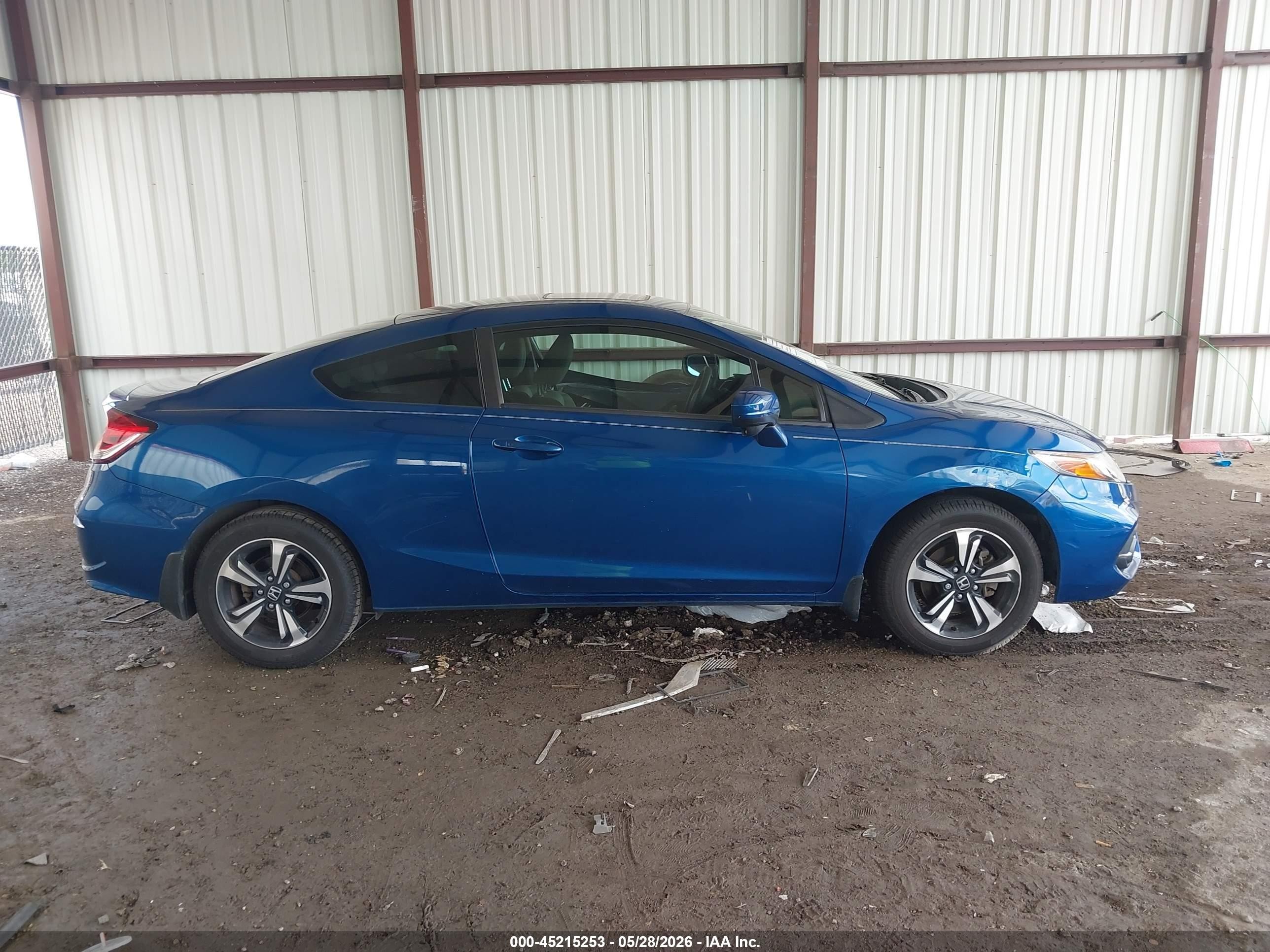 2014 Honda Civic Ex Blue vin: 2HGFG3B82EH526208