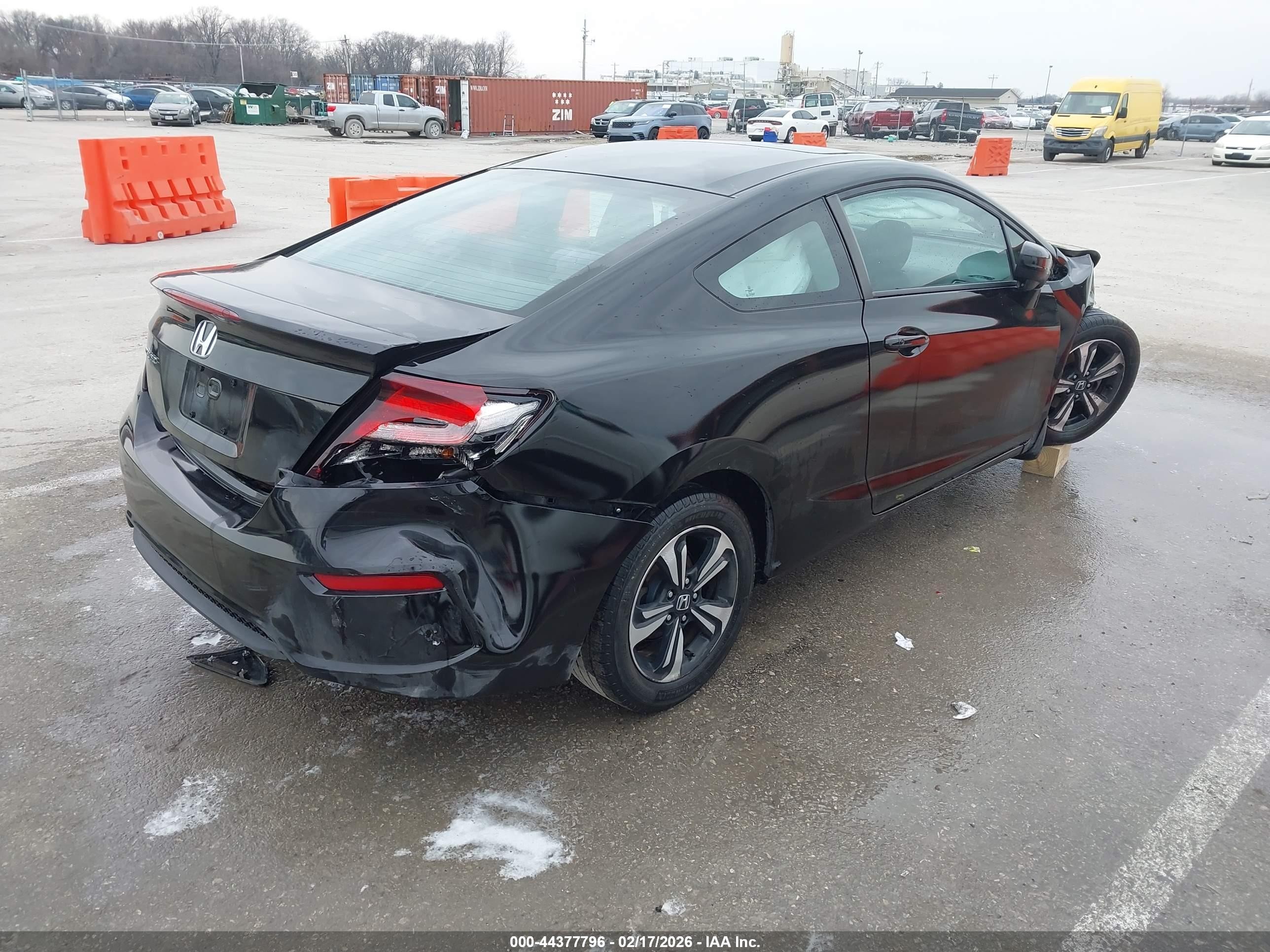 2015 Honda Civic Ex Black vin: 2HGFG3B82FH528056