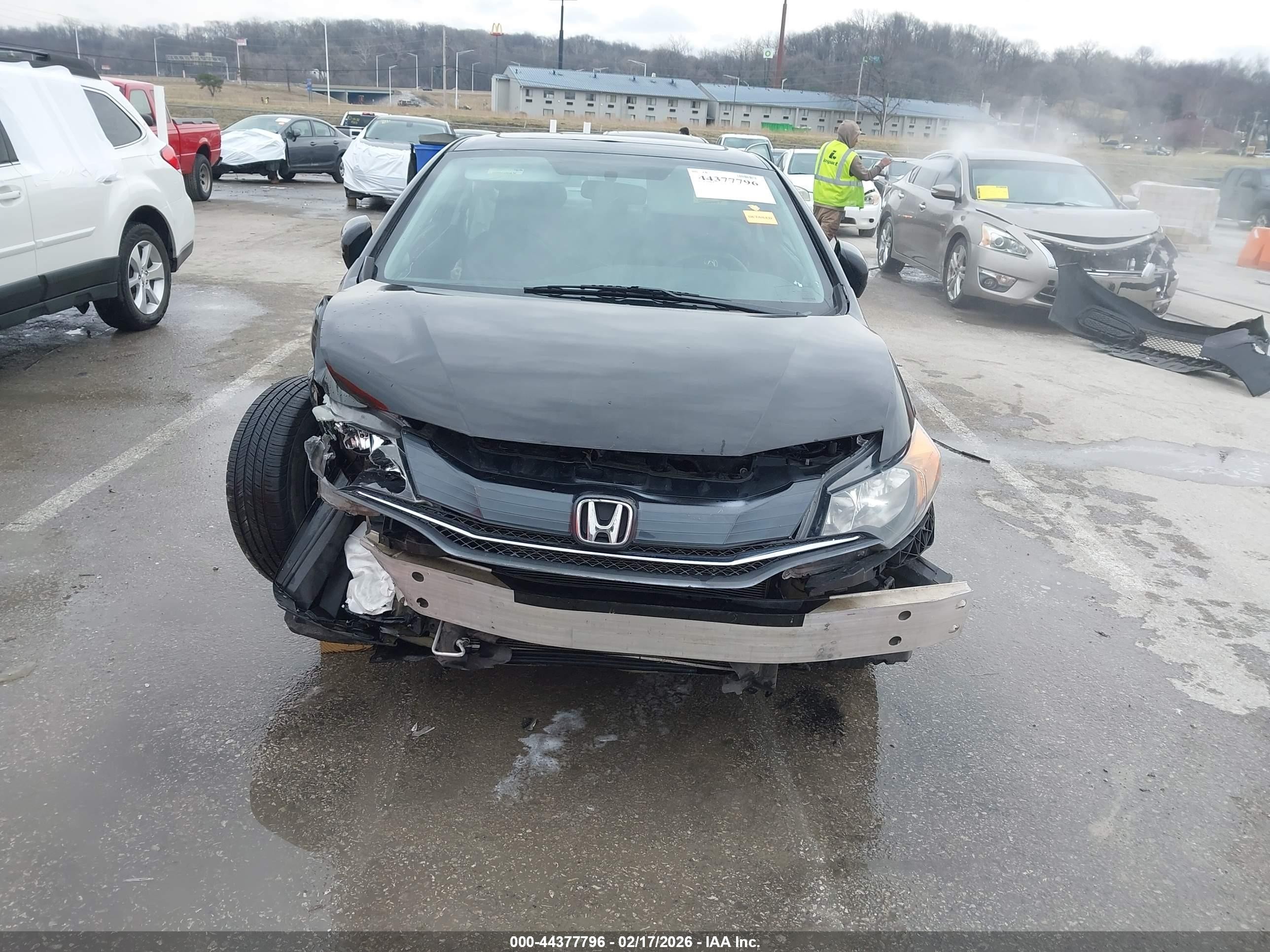 2015 Honda Civic Ex Black vin: 2HGFG3B82FH528056