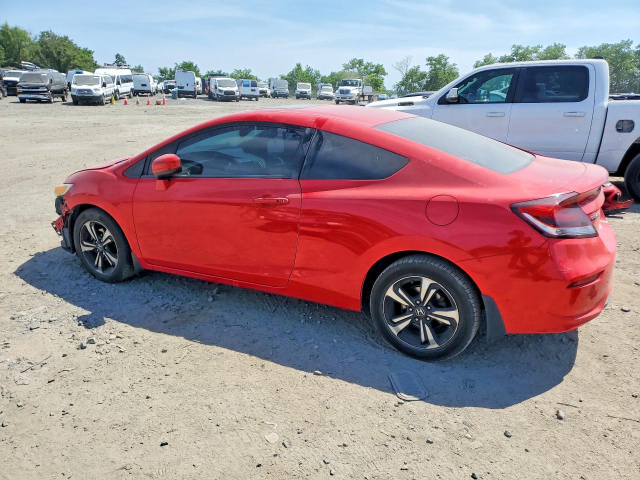 2015 Honda Civic Ex Red vin: 2HGFG3B82FH532771