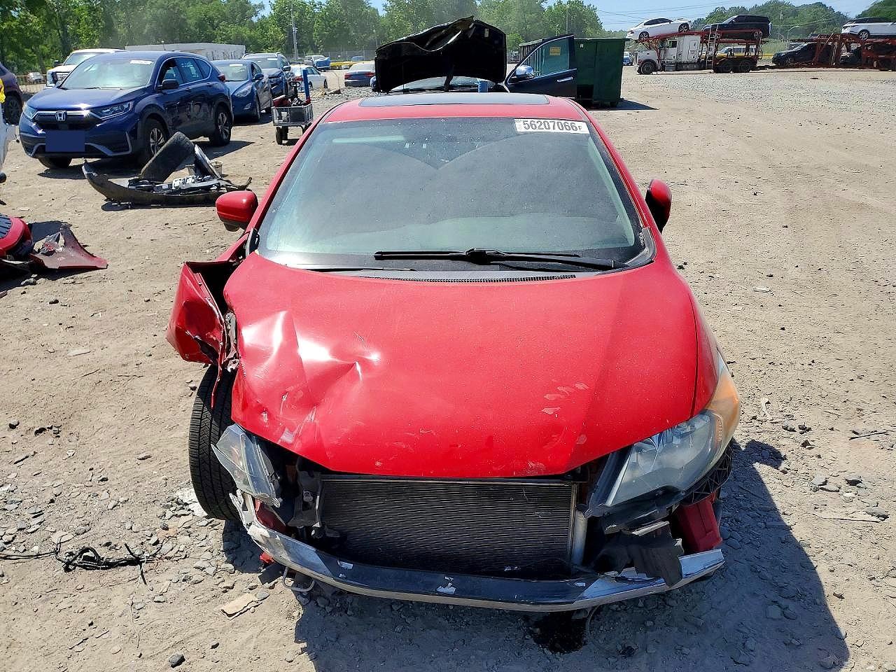 2015 Honda Civic Ex Red vin: 2HGFG3B82FH532771