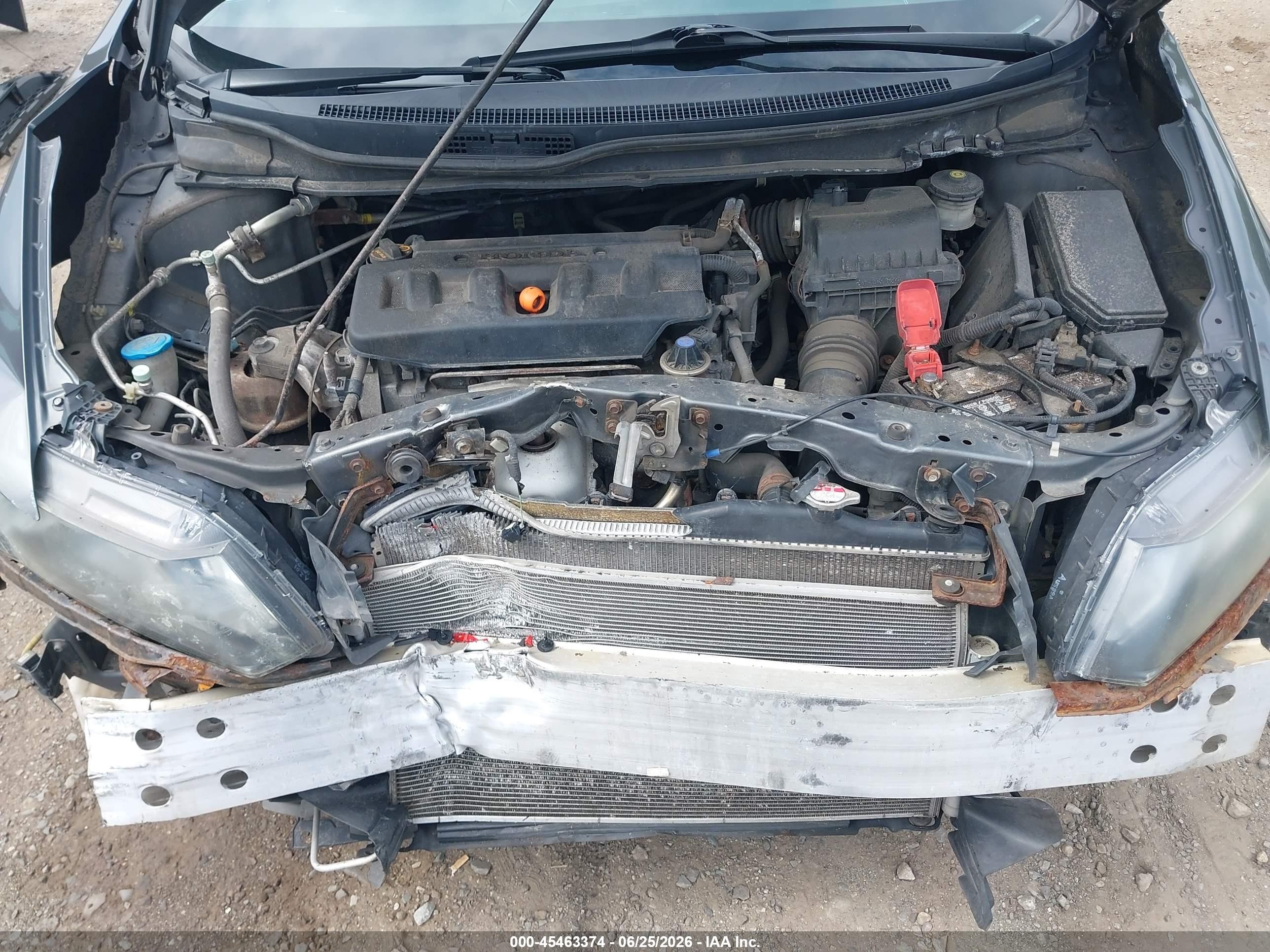 2012 Honda Civic Ex Gray vin: 2HGFG3B83CH512380