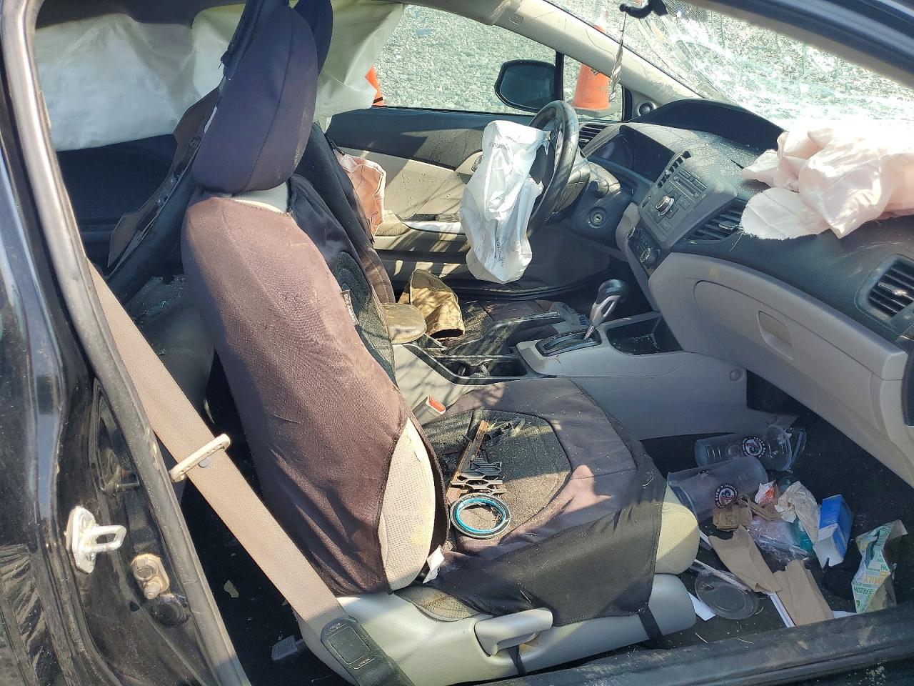 2012 Honda Civic Ex Черный vin: 2HGFG3B83CH517241