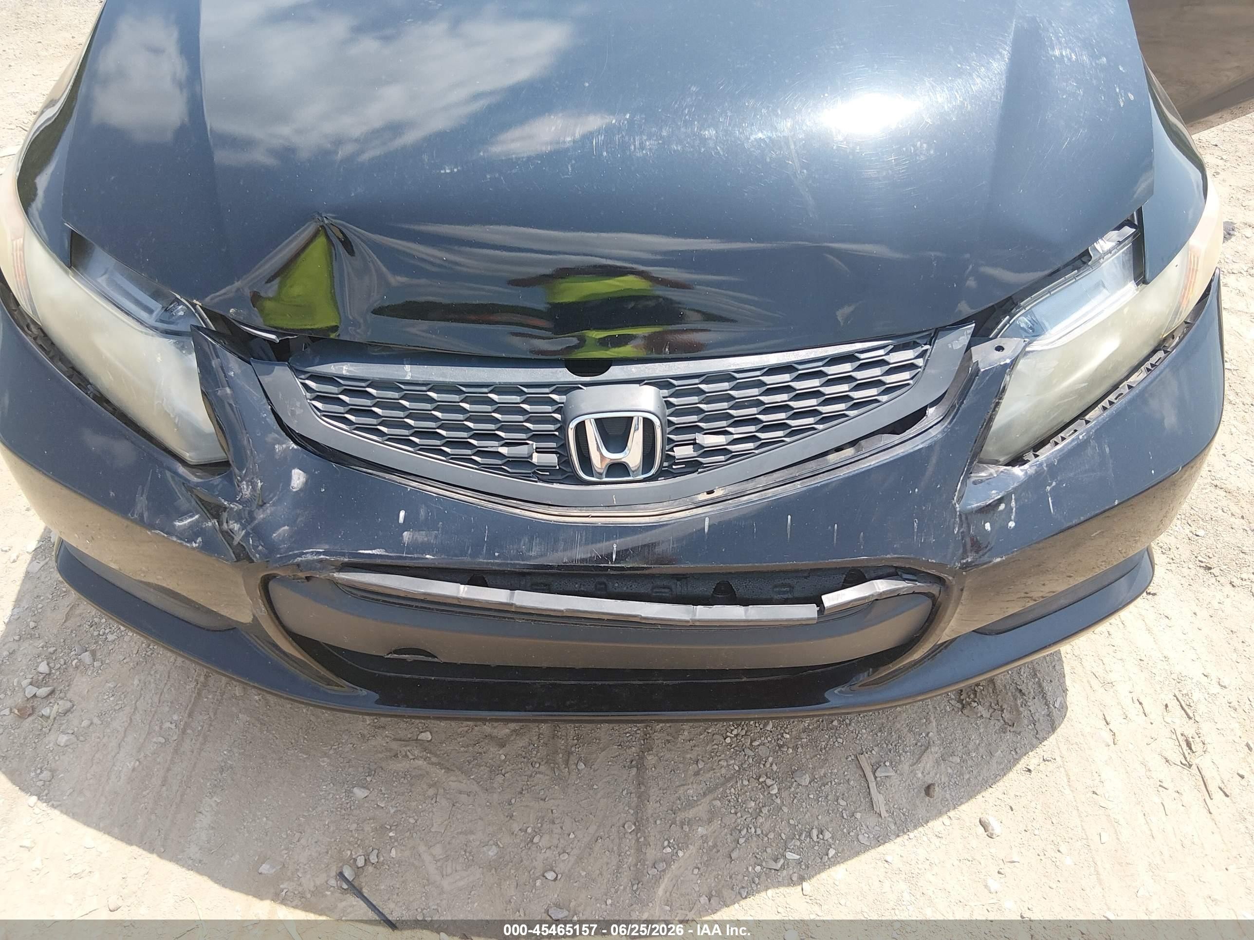 2012 Honda Civic Ex Black vin: 2HGFG3B83CH524156