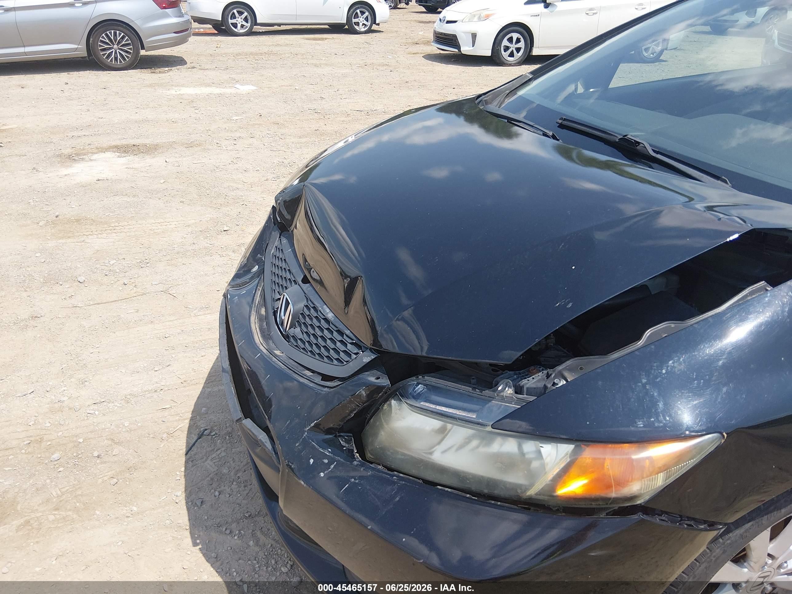 2012 Honda Civic Ex Black vin: 2HGFG3B83CH524156