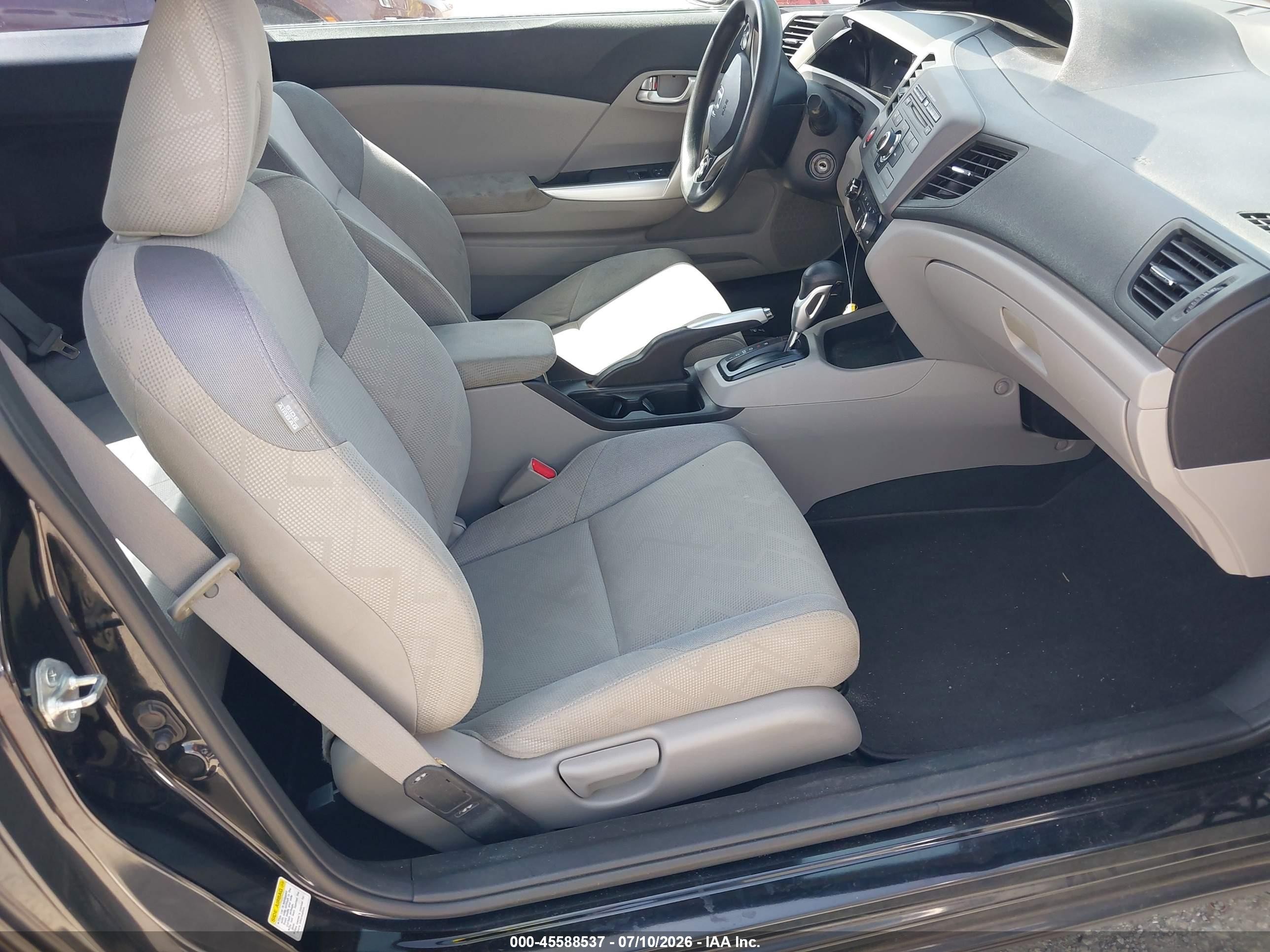 2012 Honda Civic Ex Black vin: 2HGFG3B83CH534380