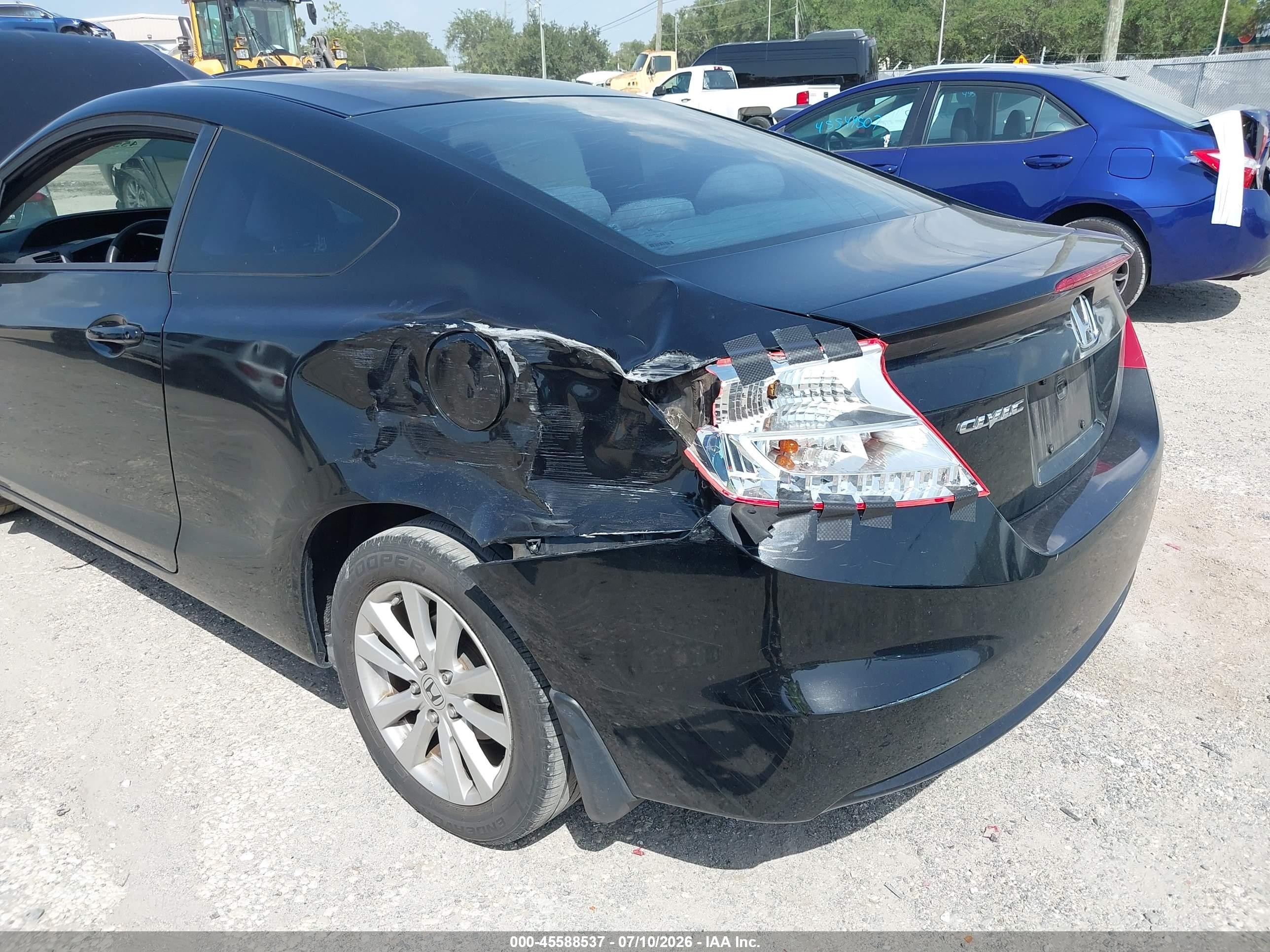 2012 Honda Civic Ex Black vin: 2HGFG3B83CH534380