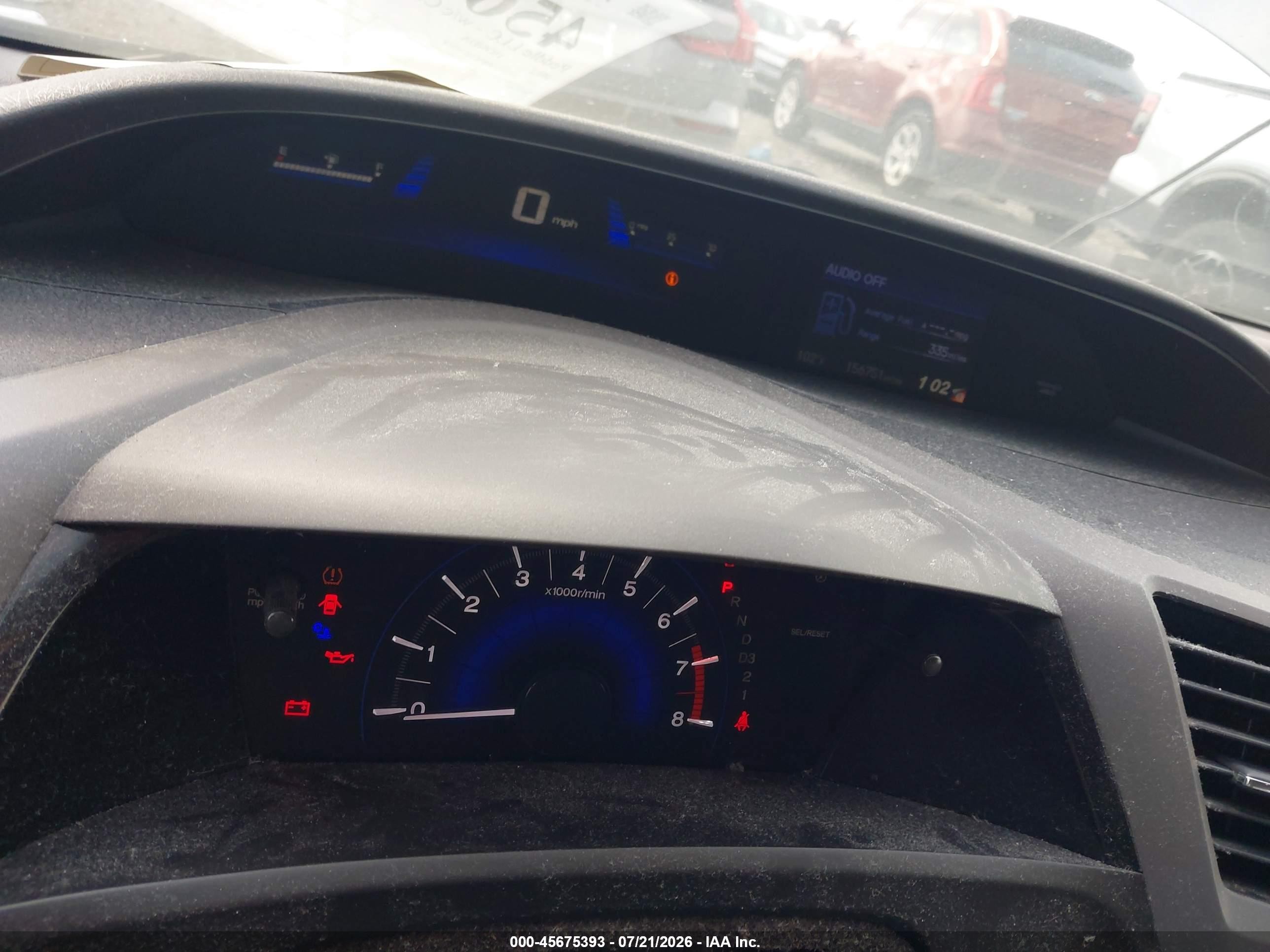 2012 Honda Civic Ex Silver vin: 2HGFG3B83CH535318