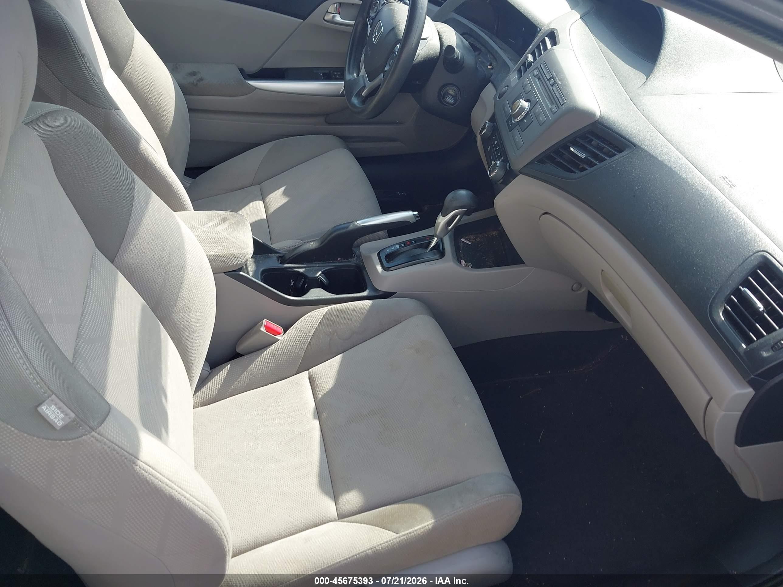 2012 Honda Civic Ex Silver vin: 2HGFG3B83CH535318