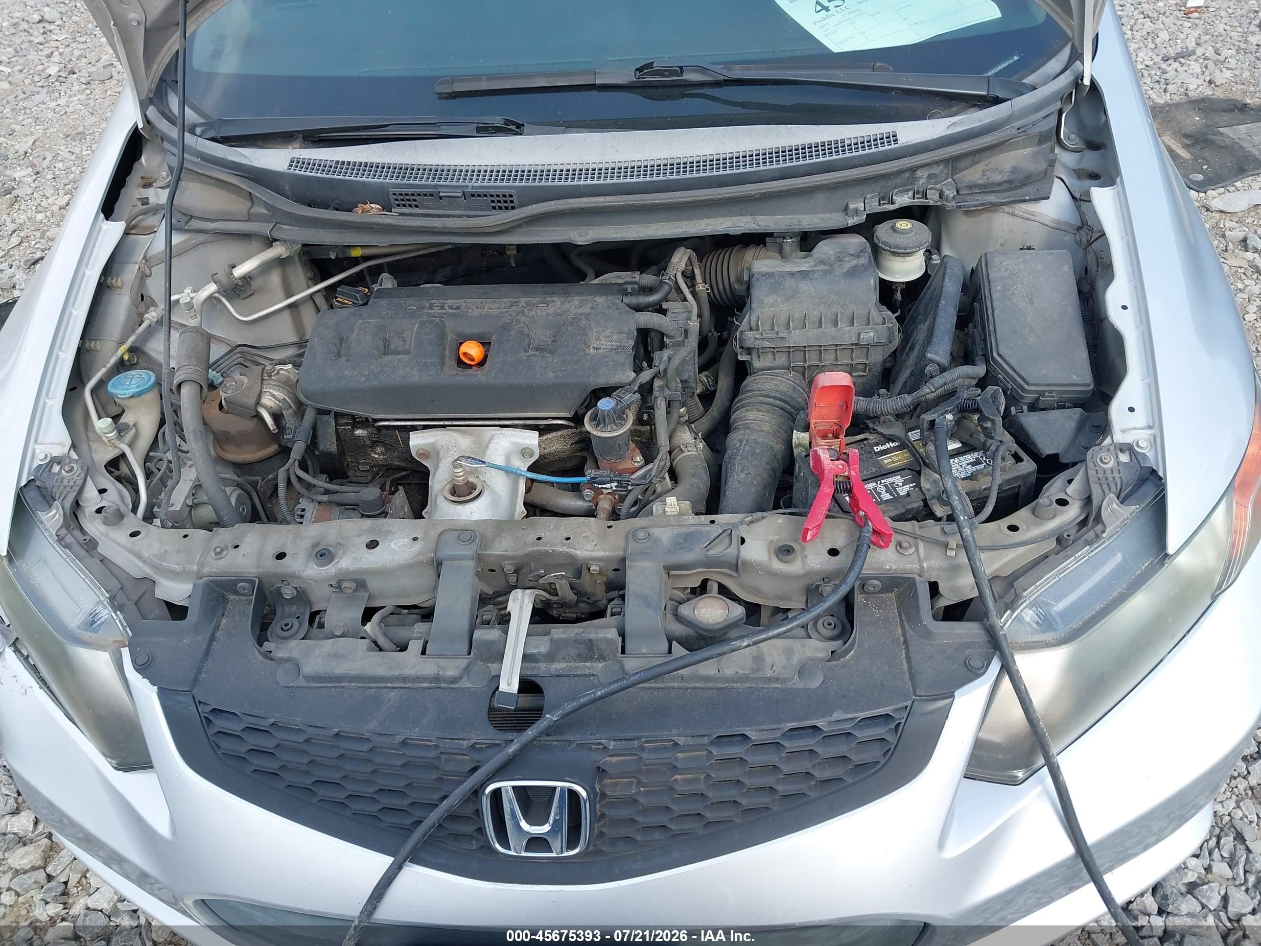 2012 Honda Civic Ex Silver vin: 2HGFG3B83CH535318