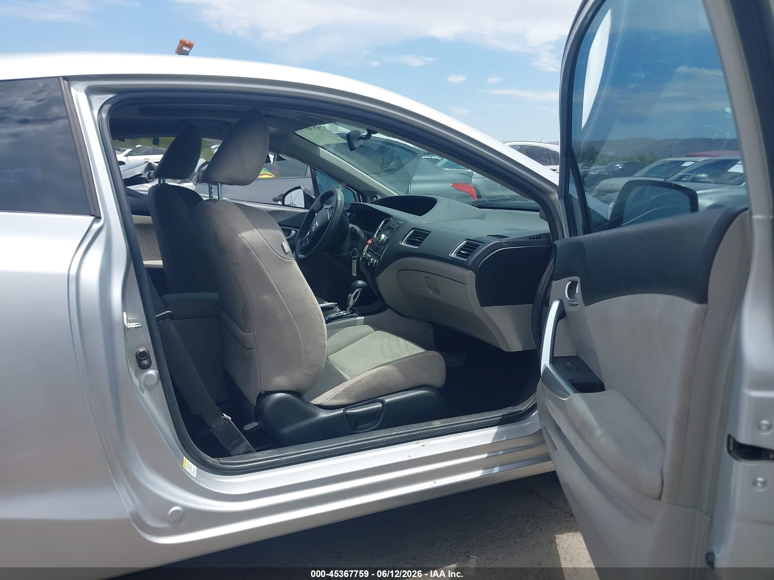 2013 Honda Civic Ex Silver vin: 2HGFG3B83DH515667