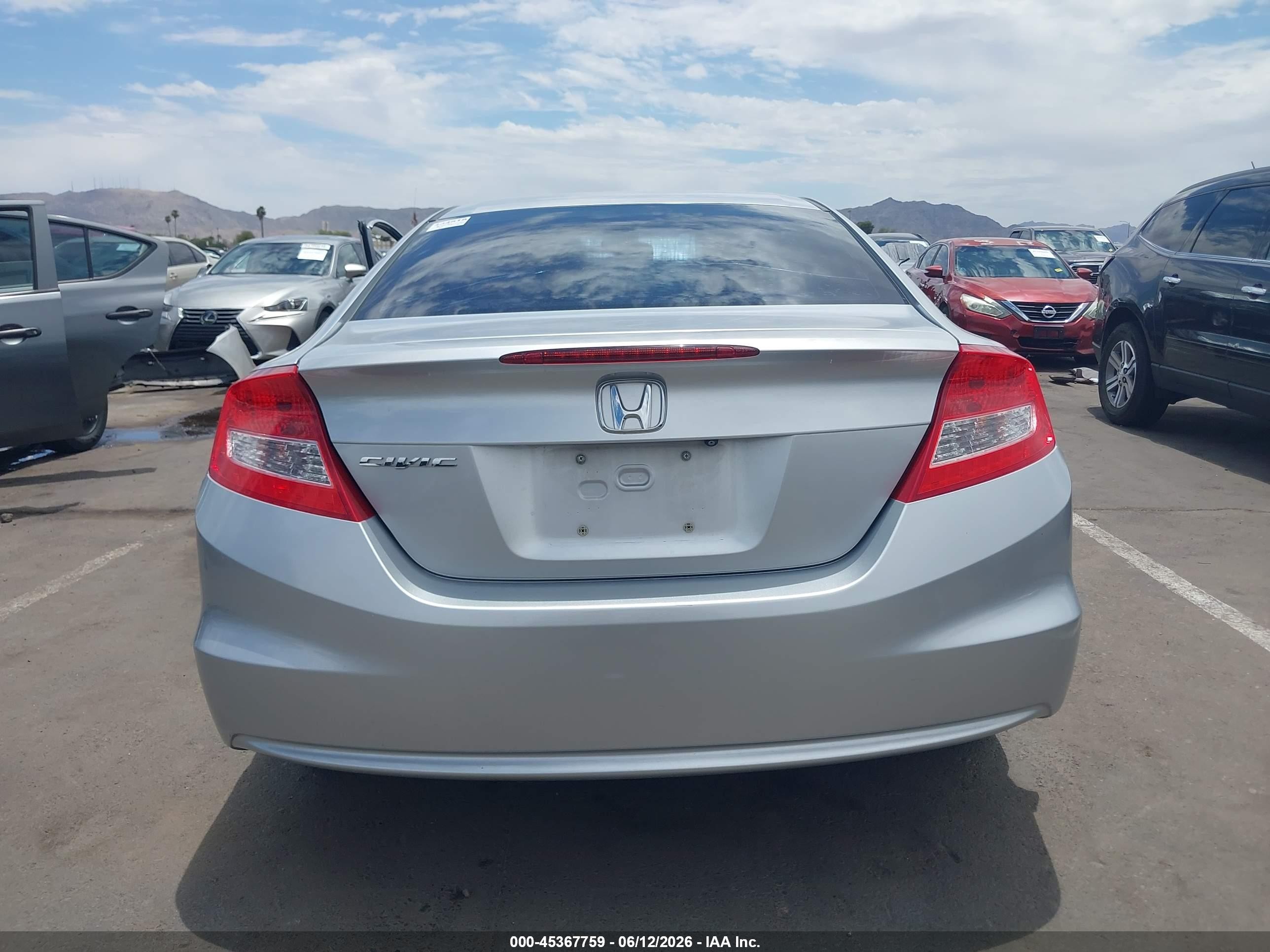2013 Honda Civic Ex Silver vin: 2HGFG3B83DH515667