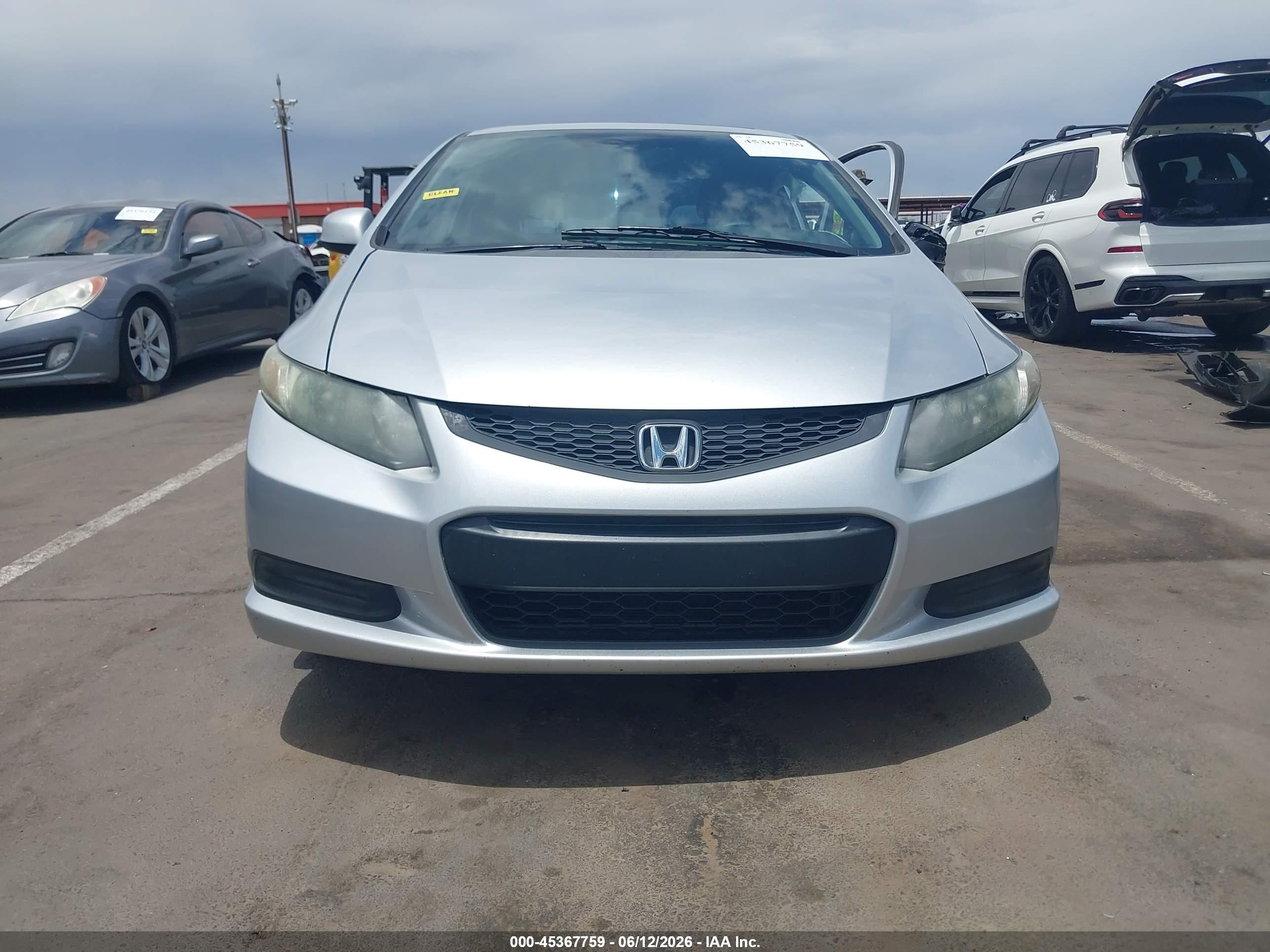 2013 Honda Civic Ex Silver vin: 2HGFG3B83DH515667